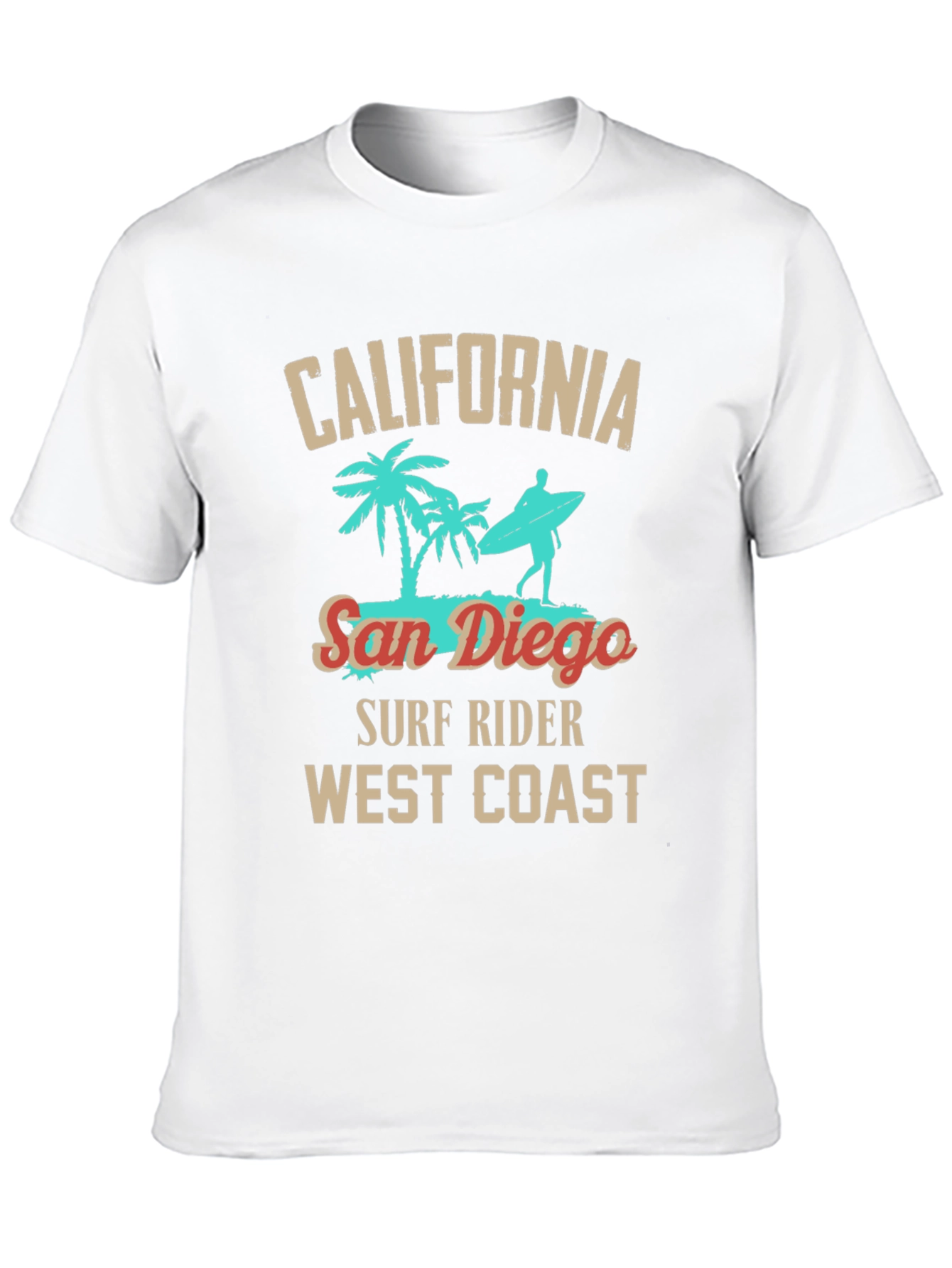 California San Diego Surf Rider T-Shirt