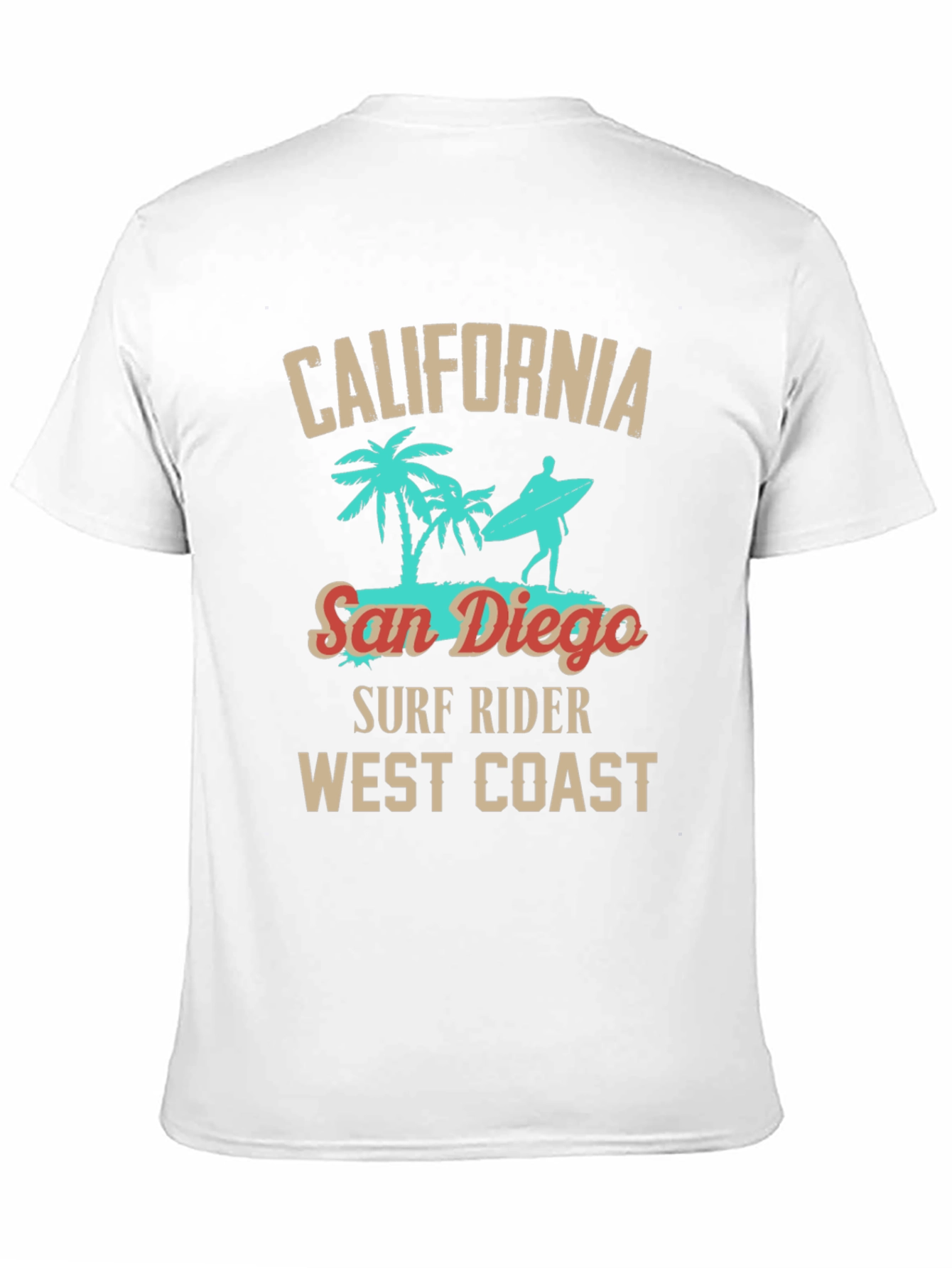 California San Diego Surf Rider T-Shirt