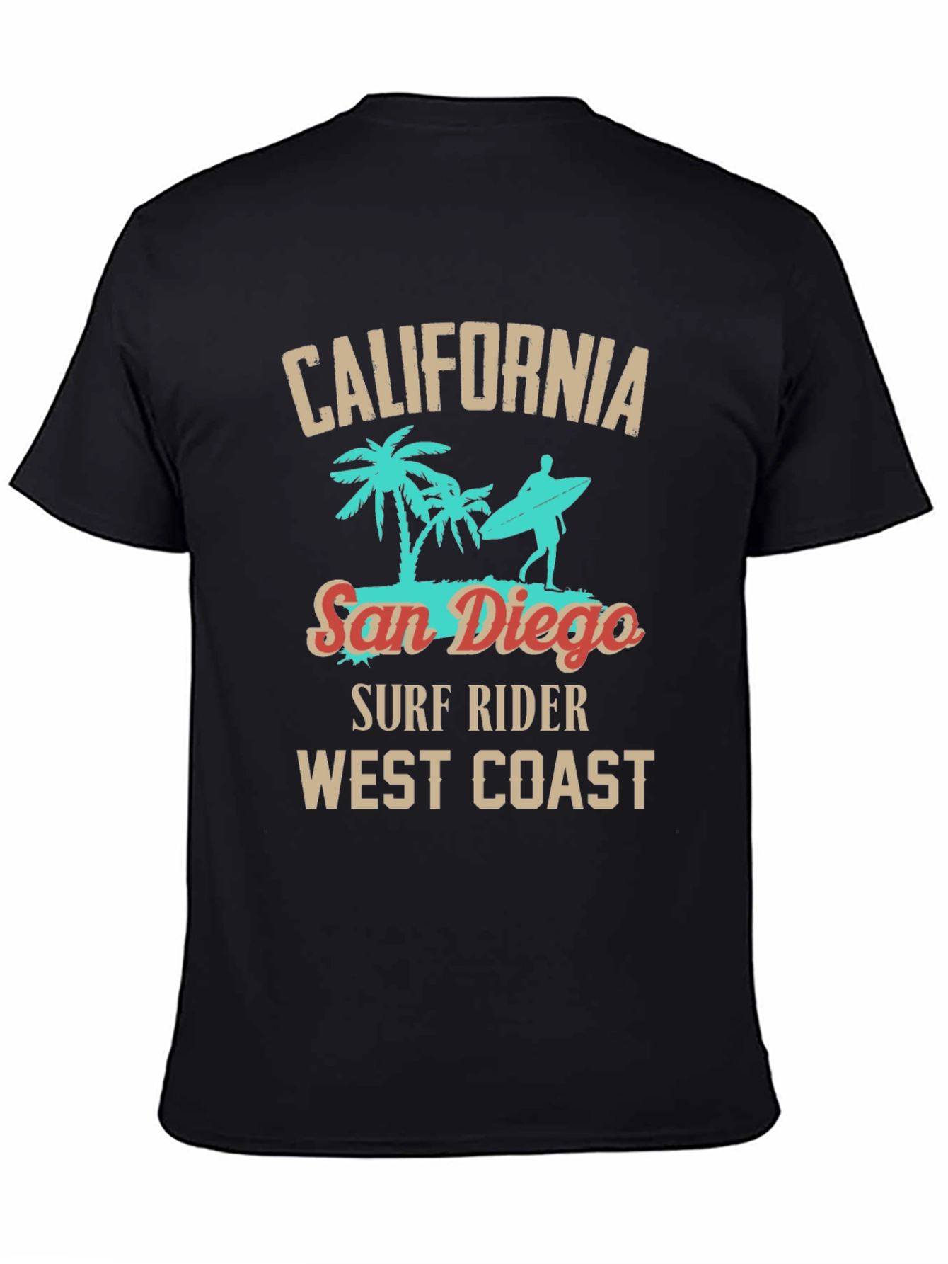 California San Diego Surf Rider T-Shirt