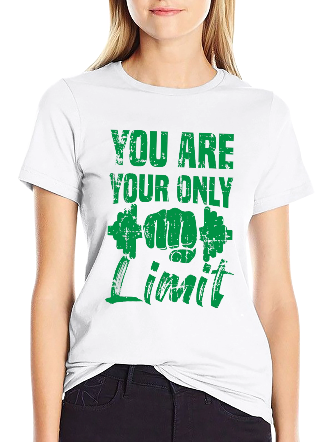 Motivational Gym T-Shirt - You Are Your Only Limit