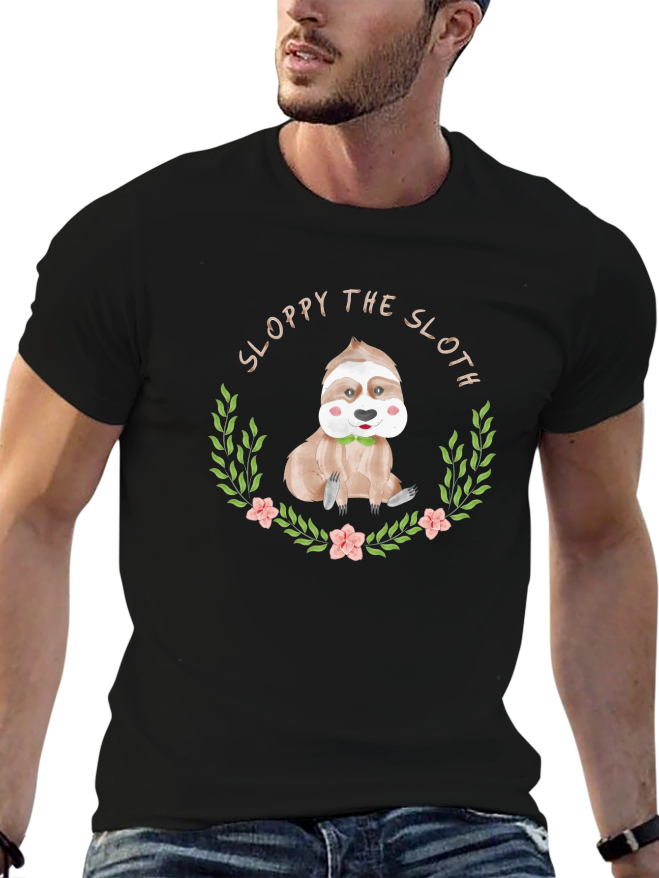 Sloppy the Sloth Graphic T-Shirt