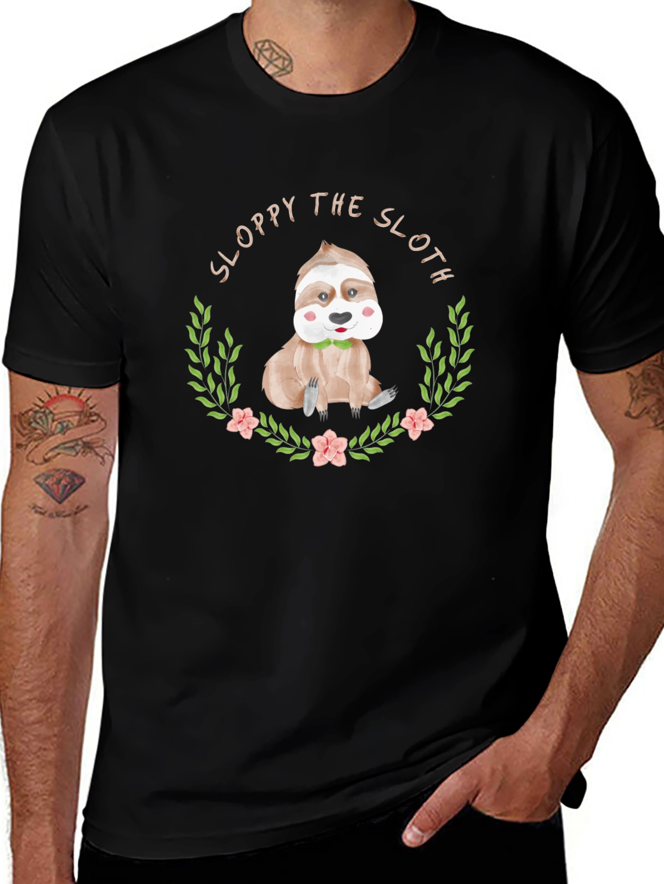 Sloppy the Sloth Graphic T-Shirt