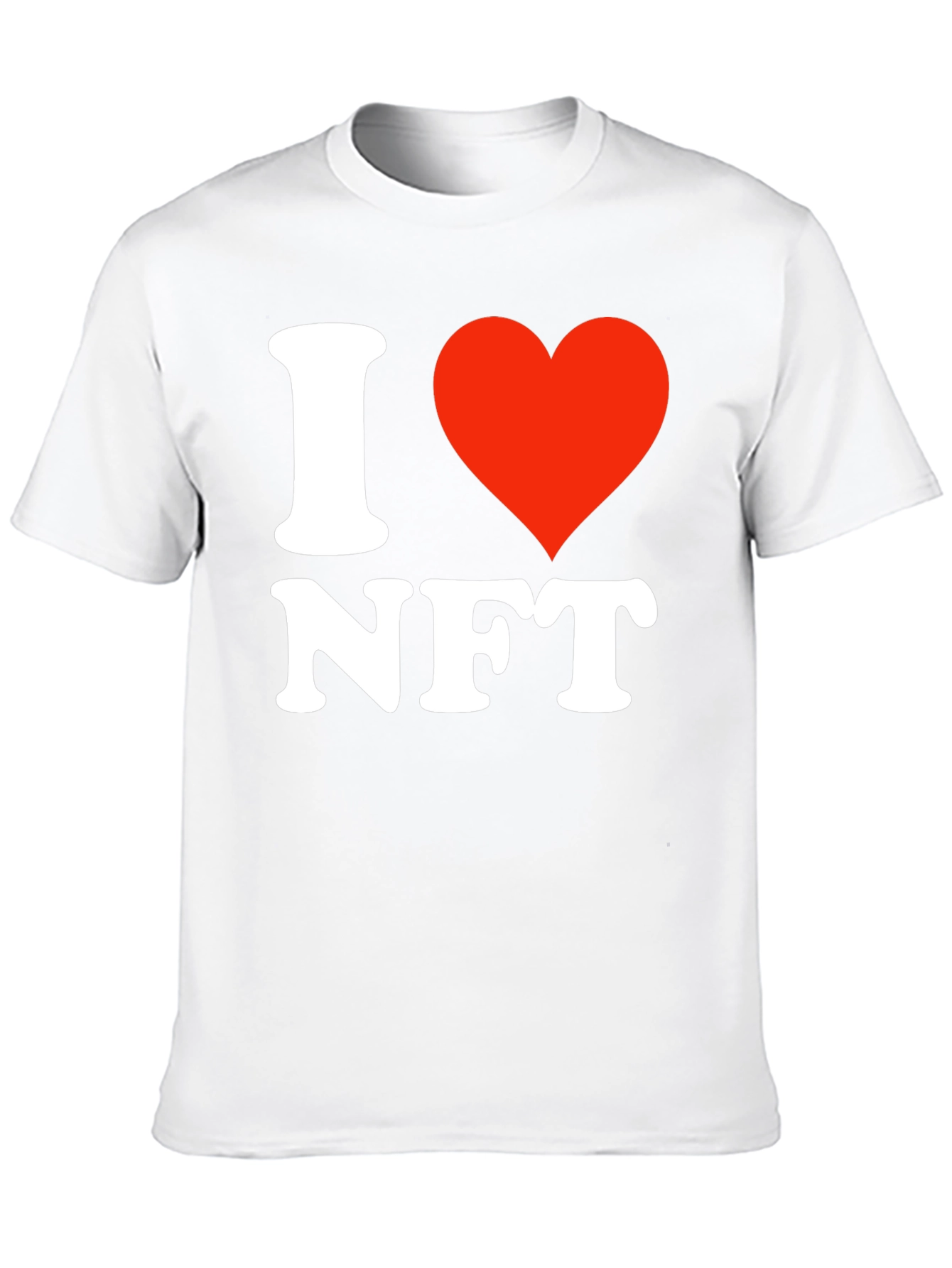 I Heart NFT Black T-Shirt