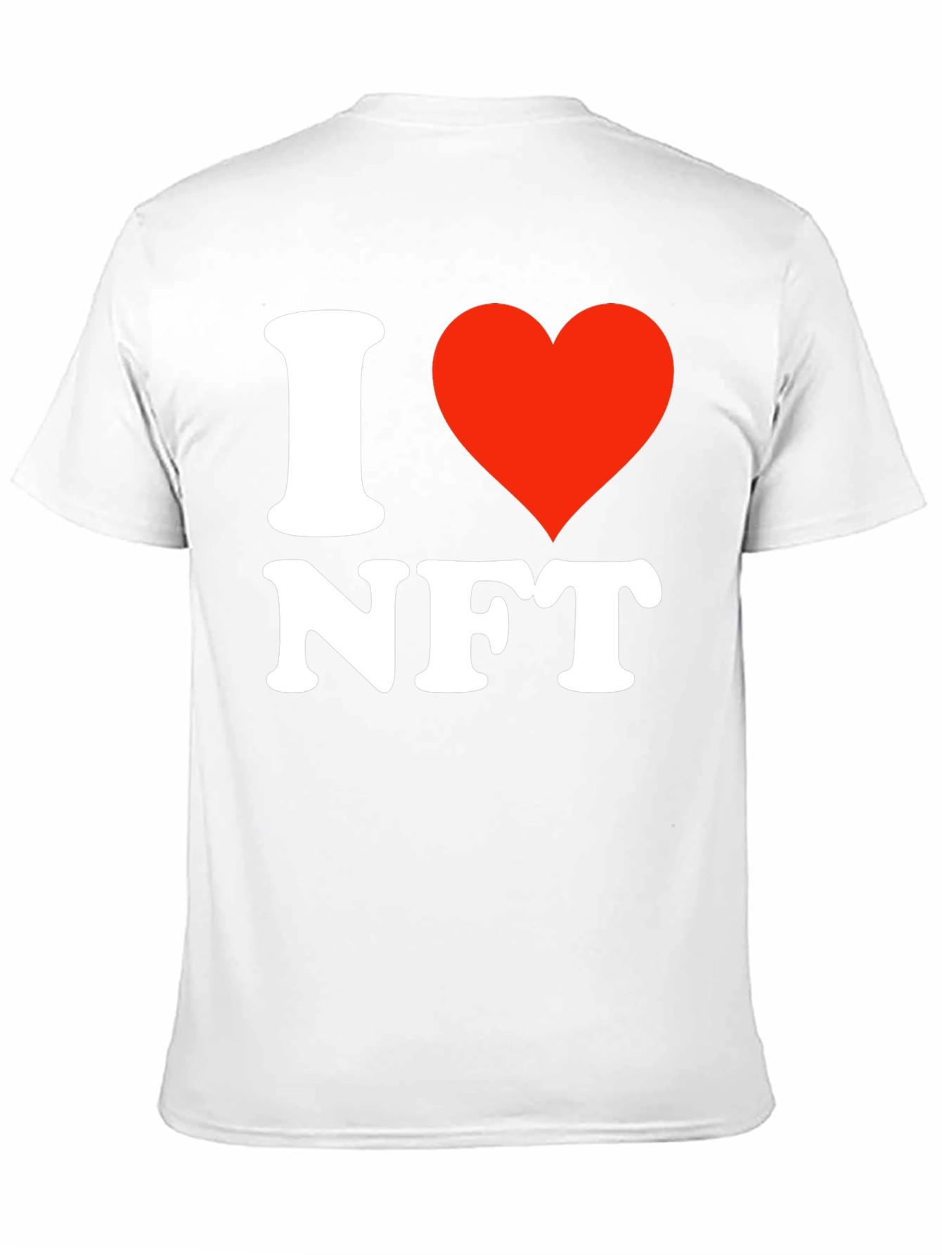 I Heart NFT Black T-Shirt