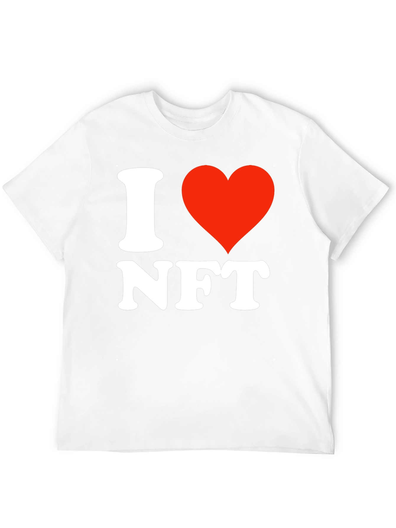 I Heart NFT Black T-Shirt