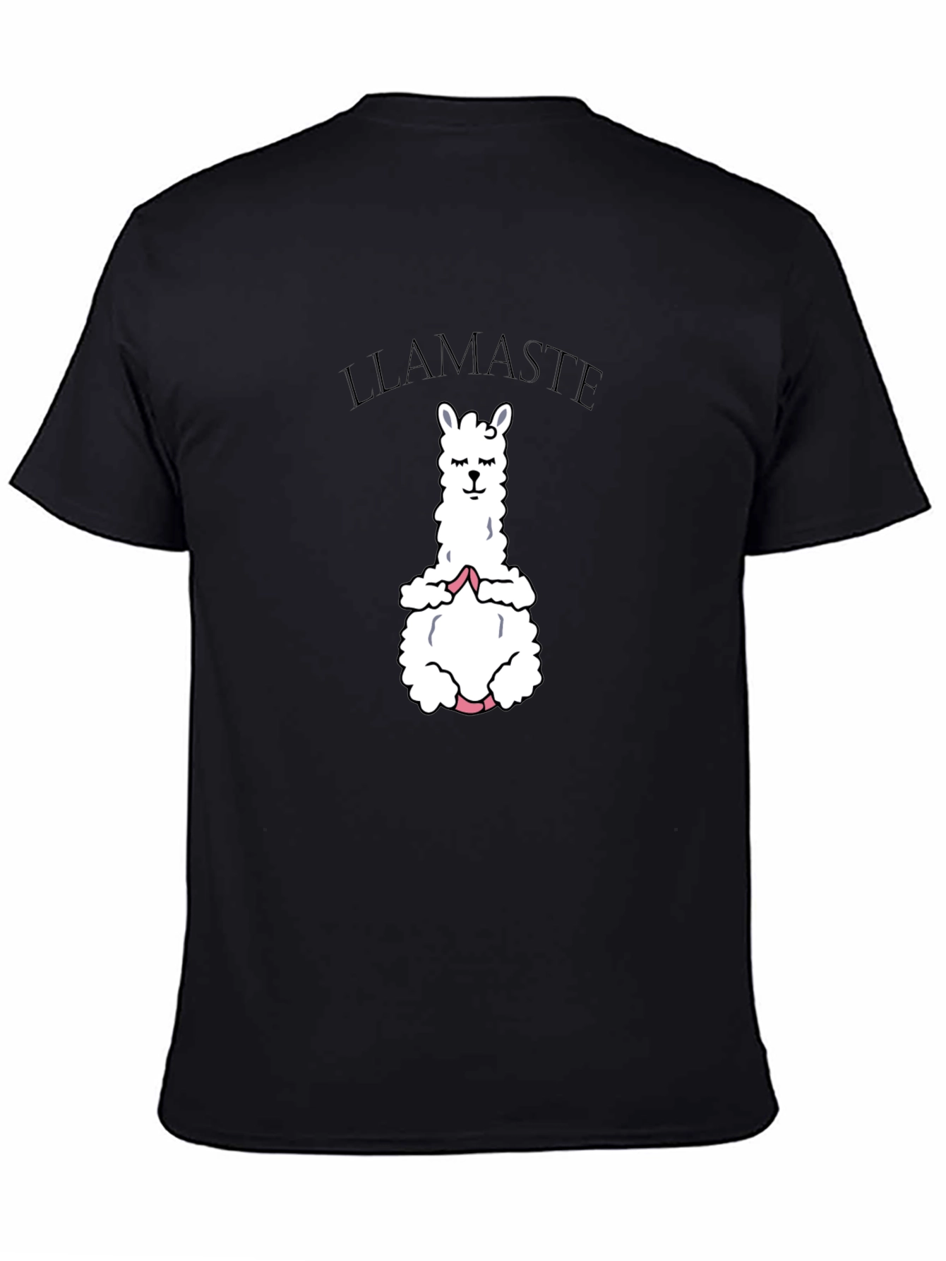 Llamaste Yoga T-Shirt - Meditating Llama Graphic Tee