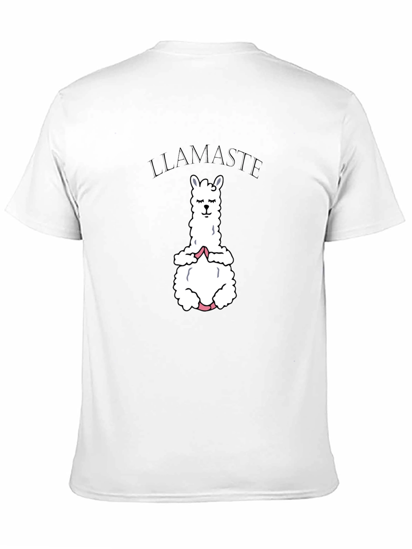 Llamaste Yoga T-Shirt - Meditating Llama Graphic Tee