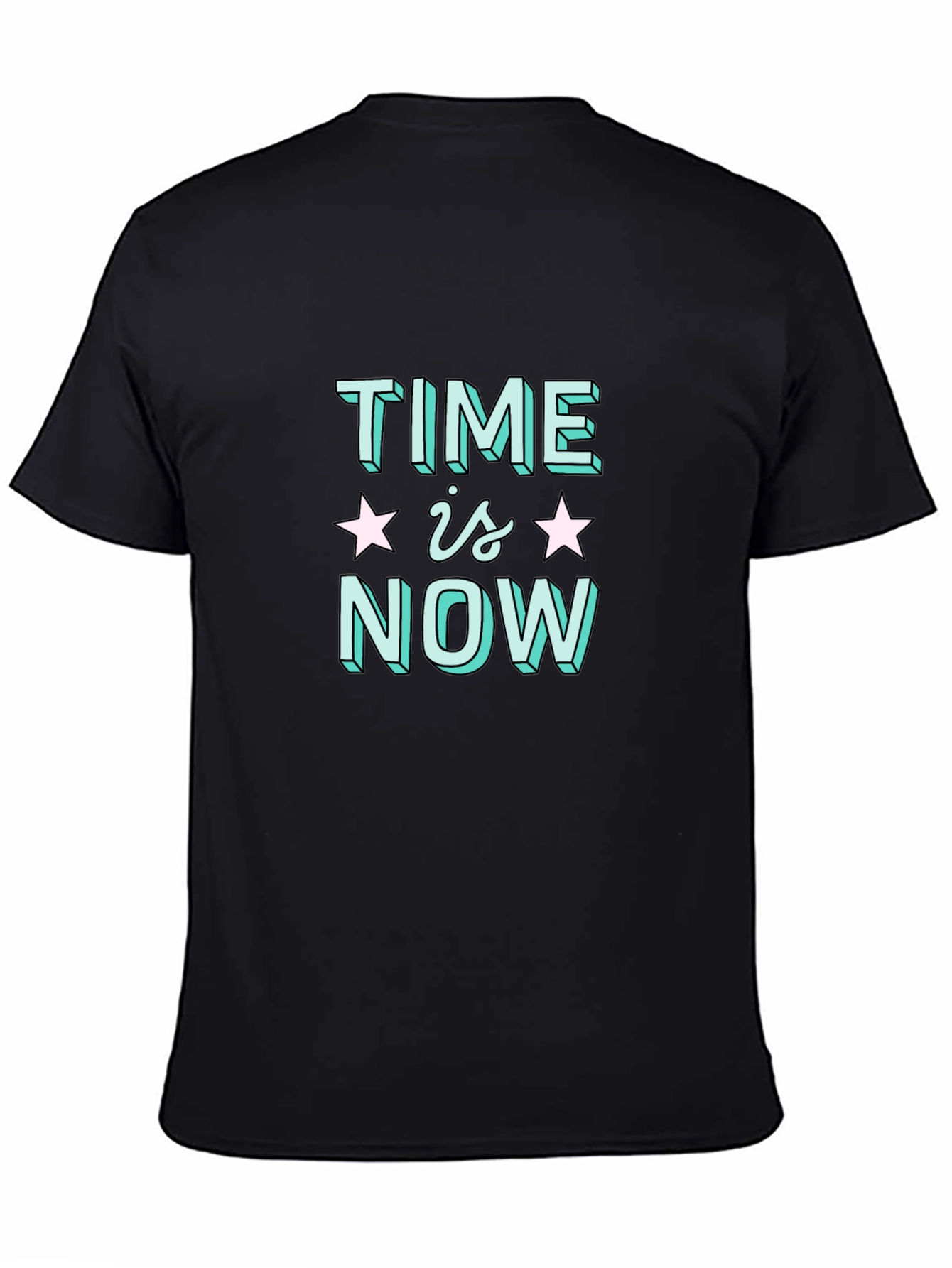 Time Is Now Graphic T-Shirt - Trendy & Cool