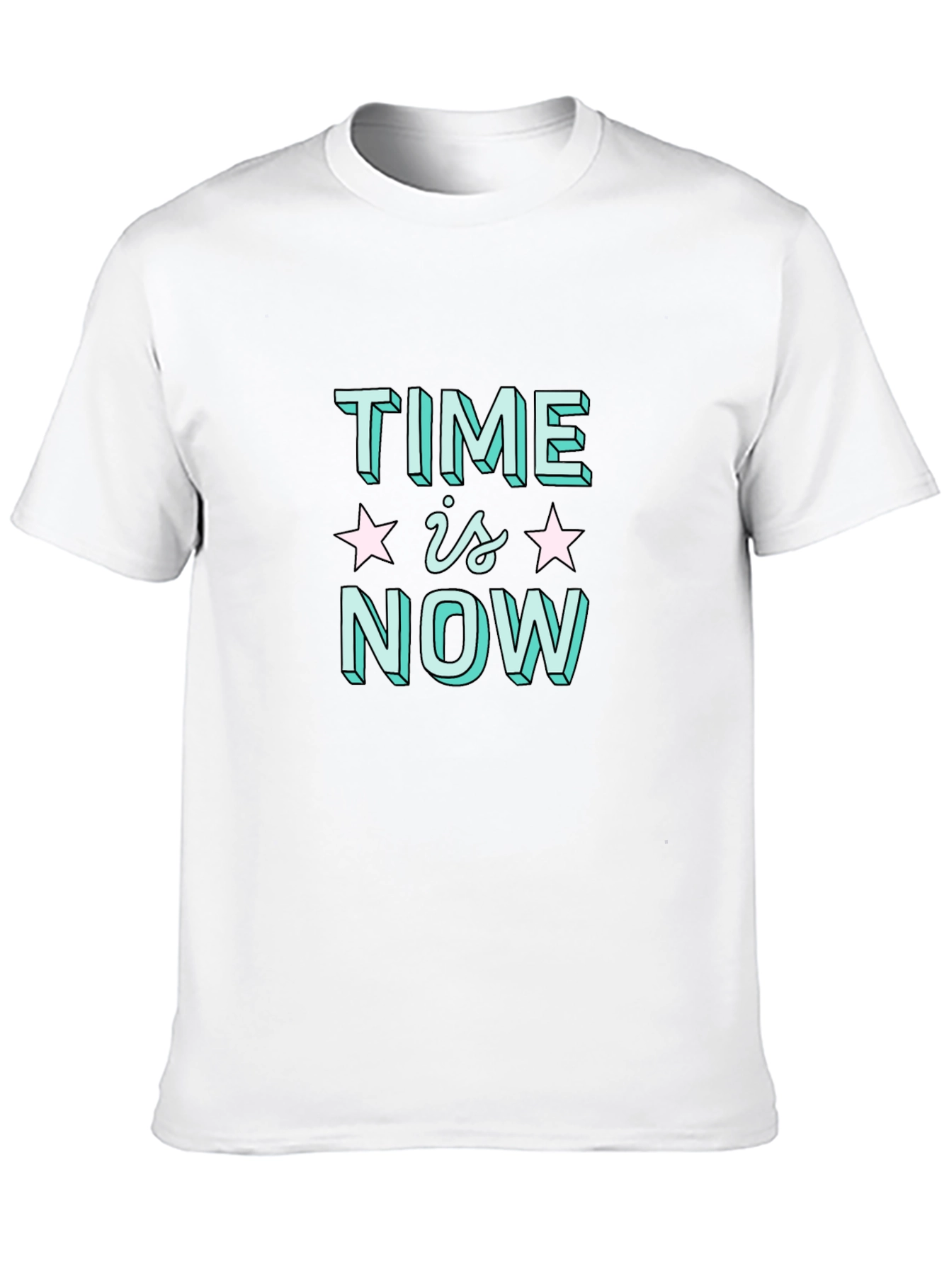 Time Is Now Graphic T-Shirt - Trendy & Cool