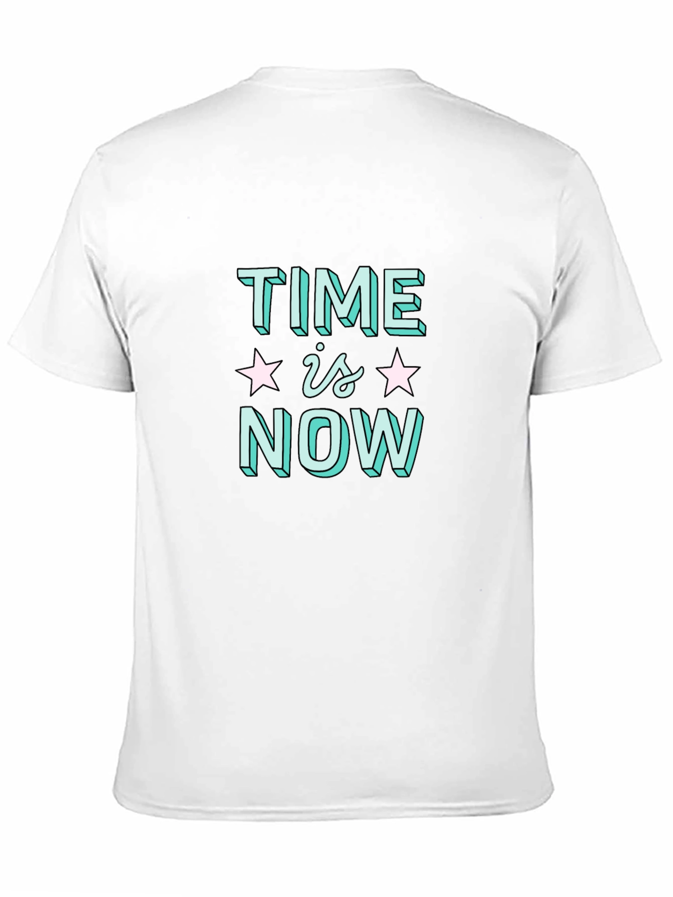 Time Is Now Graphic T-Shirt - Trendy & Cool