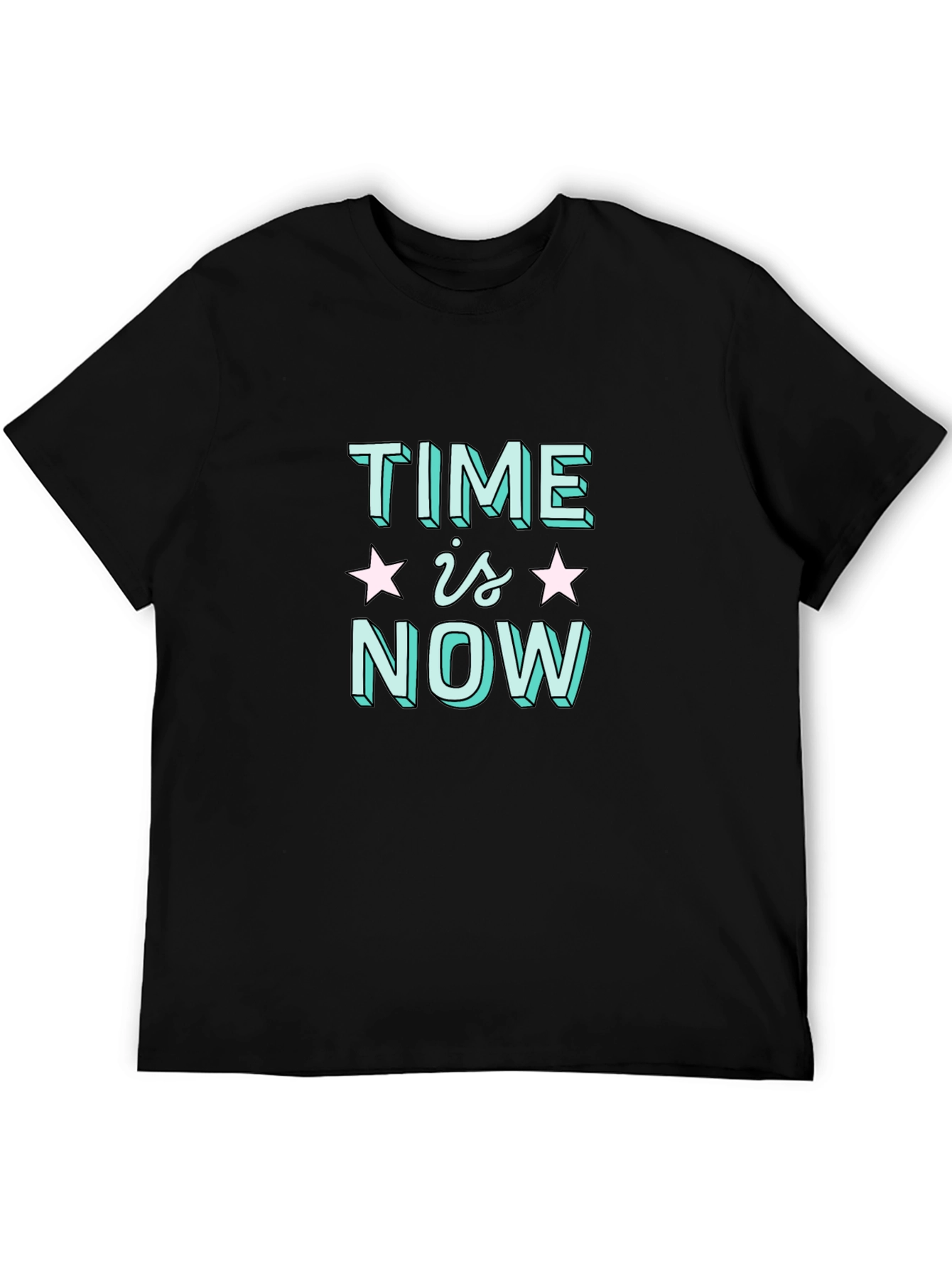 Time Is Now Graphic T-Shirt - Trendy & Cool