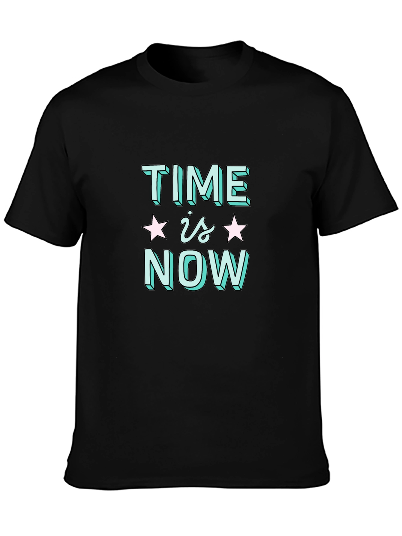 Time Is Now Graphic T-Shirt - Trendy & Cool