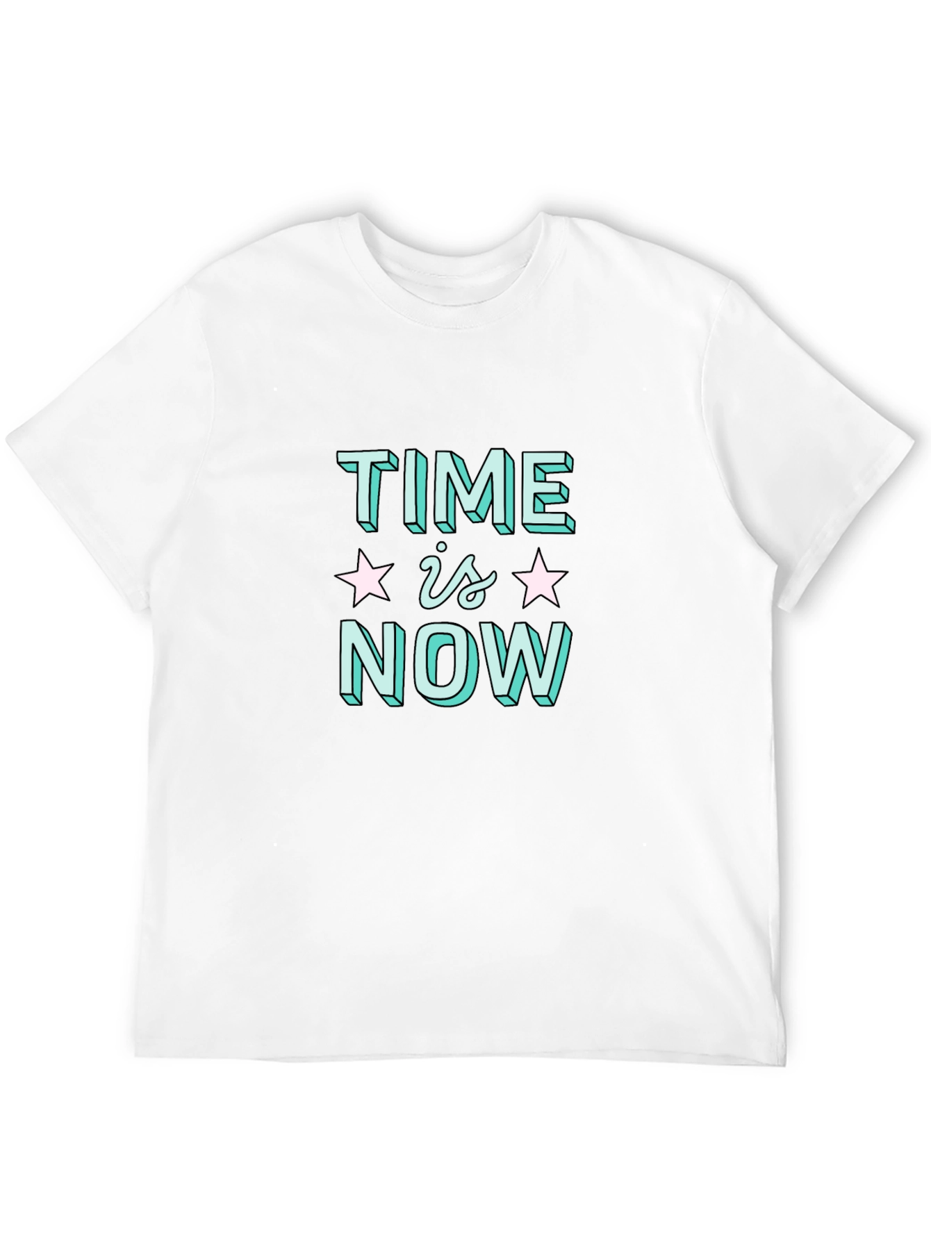 Time Is Now Graphic T-Shirt - Trendy & Cool