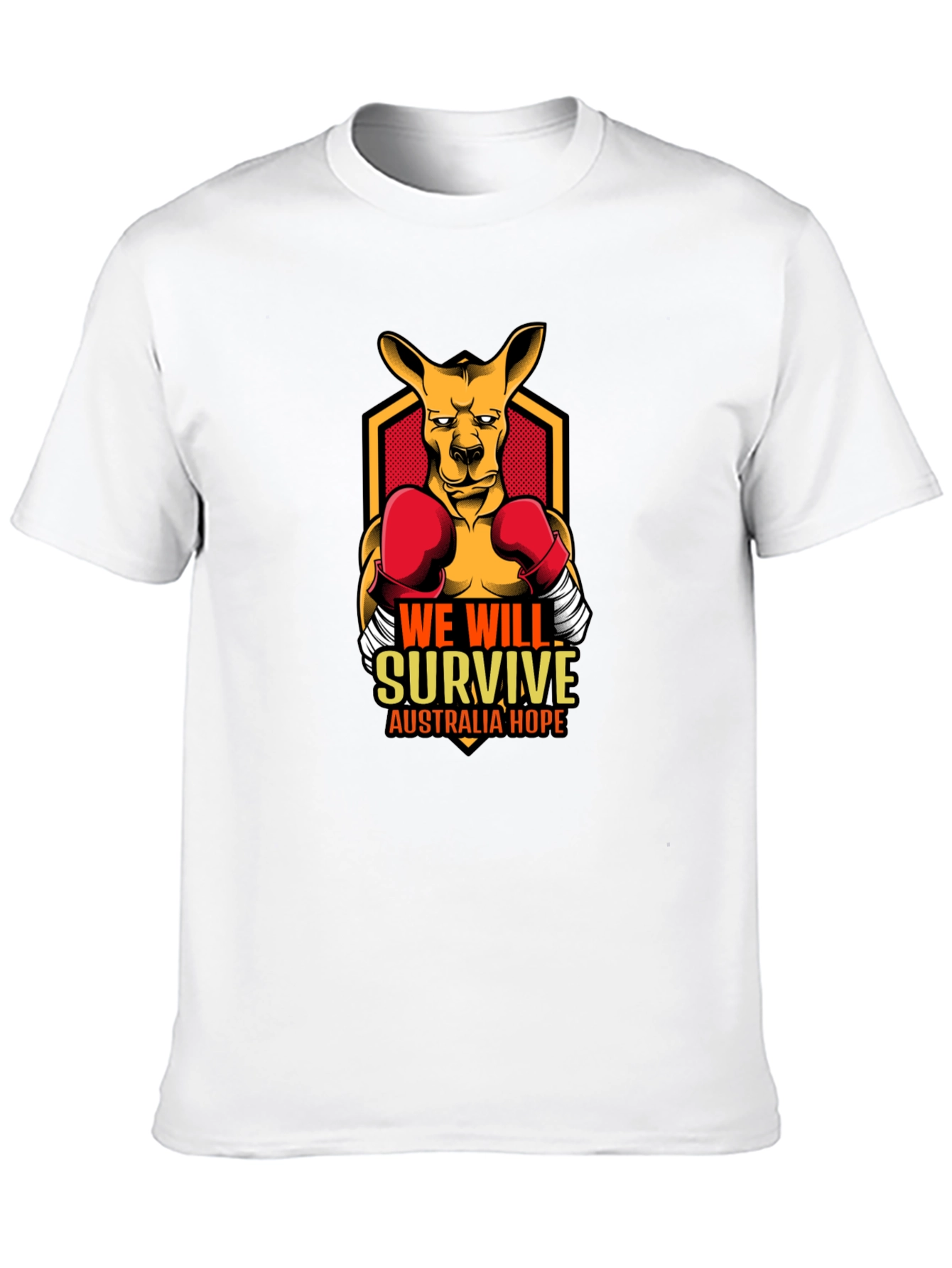 We Will Survive Kangaroo T-Shirt