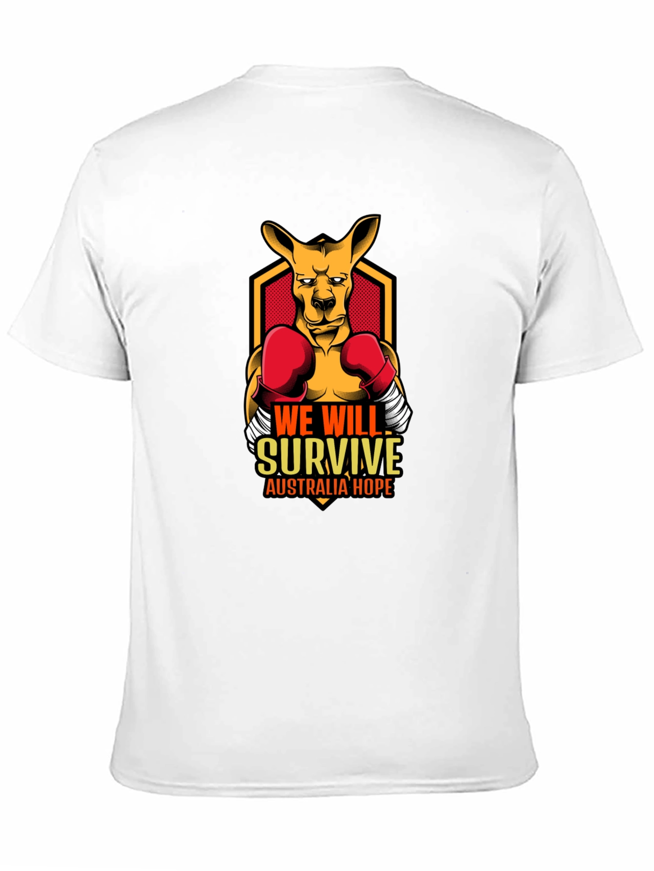 We Will Survive Kangaroo T-Shirt