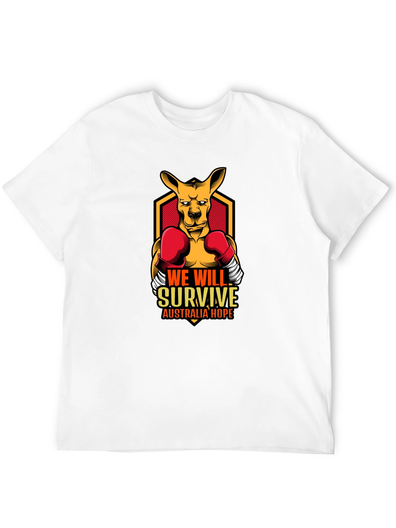 We Will Survive Kangaroo T-Shirt