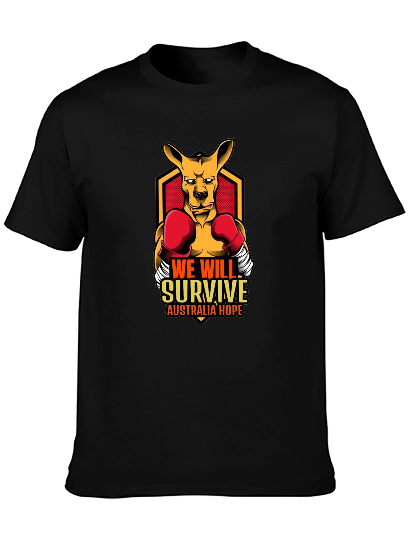 We Will Survive Kangaroo T-Shirt