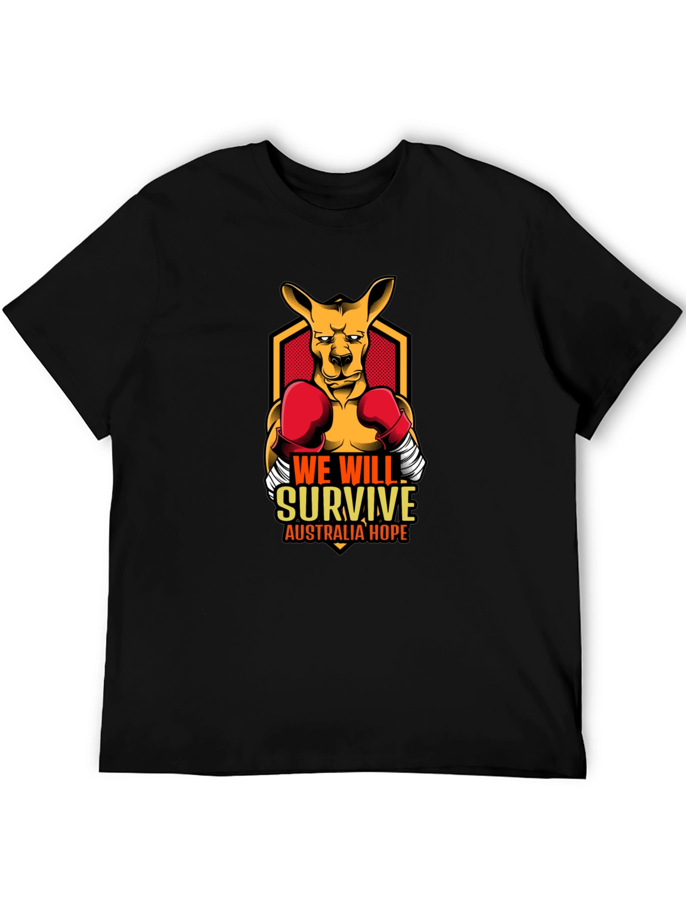 We Will Survive Kangaroo T-Shirt