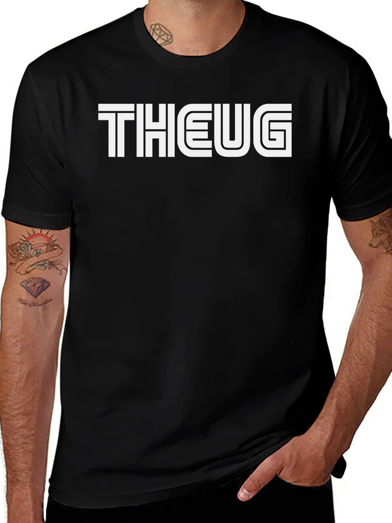 THEUG Graphic T-Shirt - Black