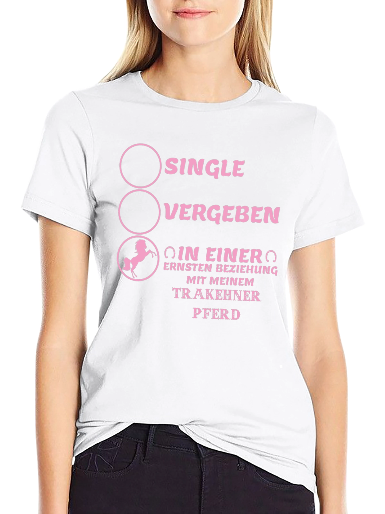 Single Vergaben Trakehner Horse T-Shirt
