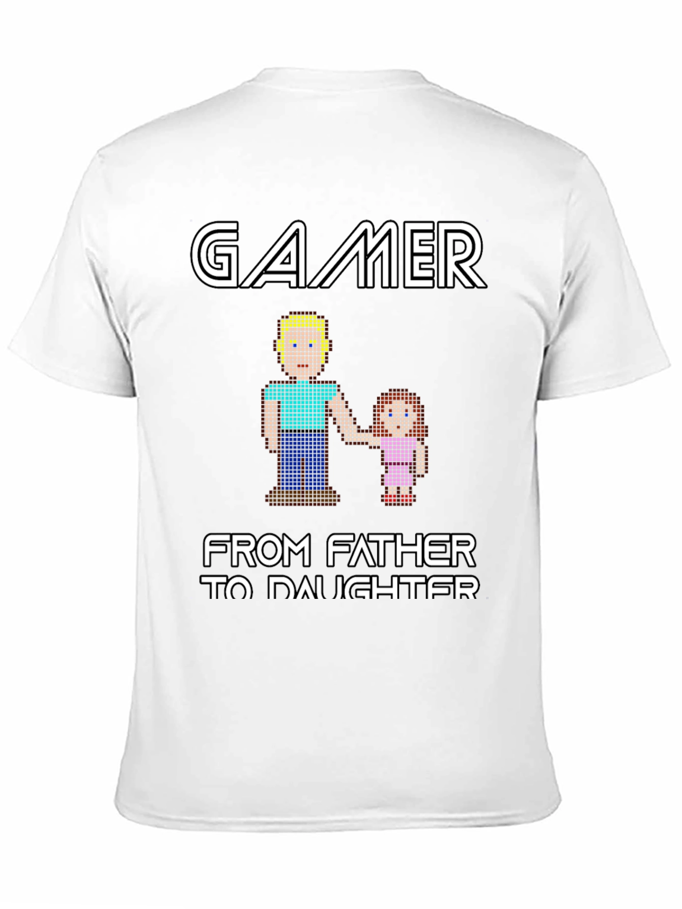 Gamer Father Daughter T-Shirt