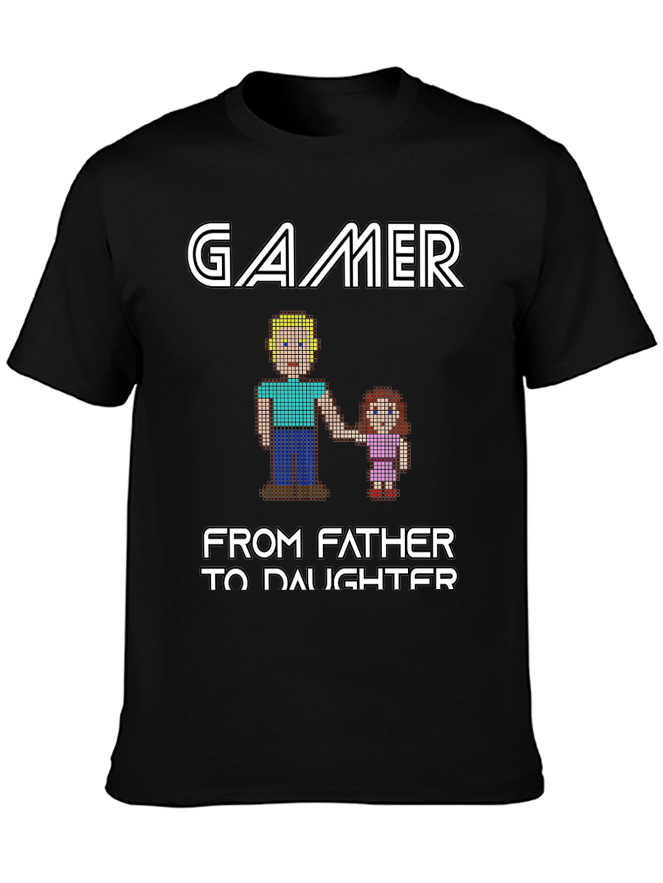 Gamer Father Daughter T-Shirt