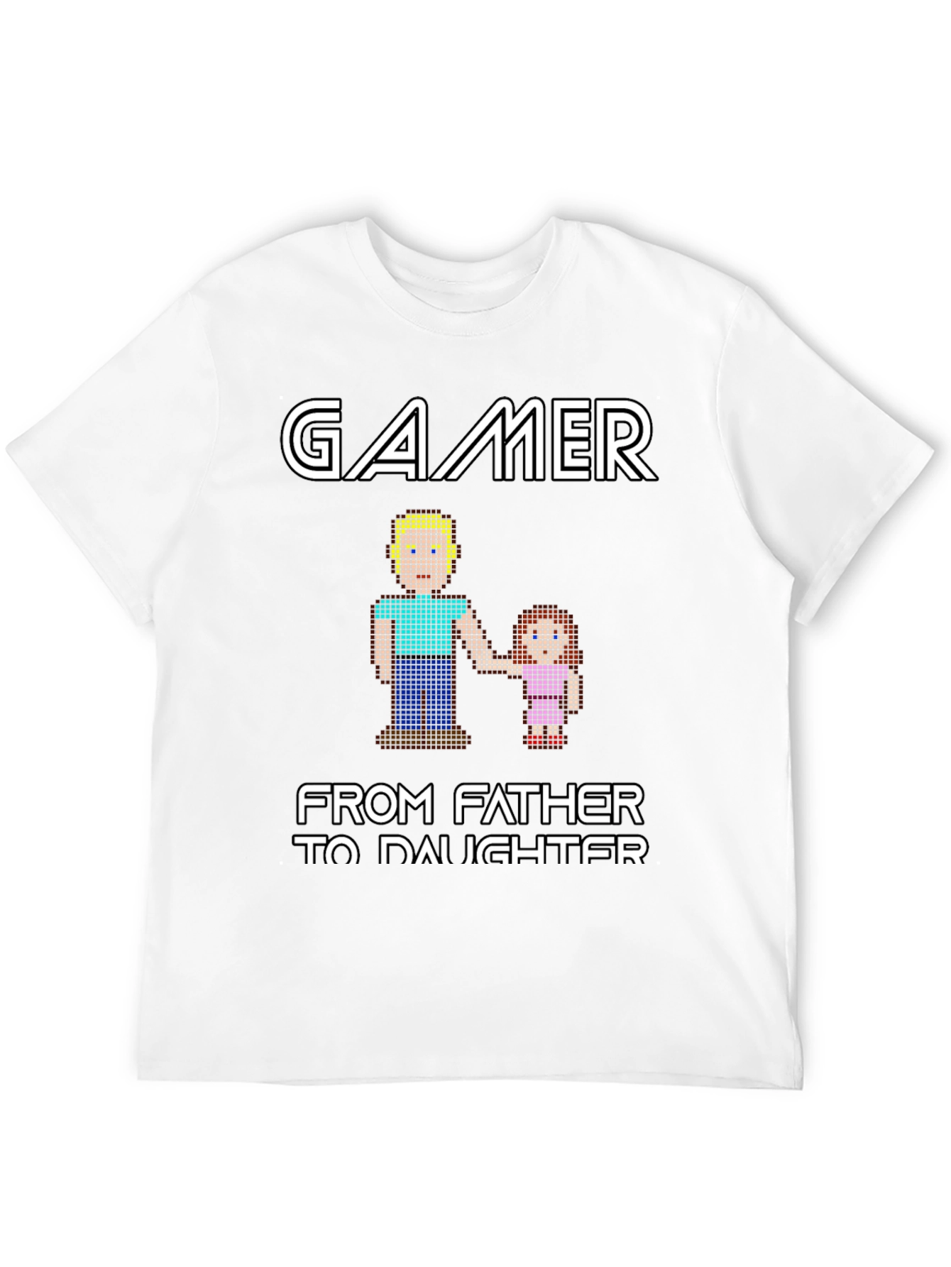 Gamer Father Daughter T-Shirt