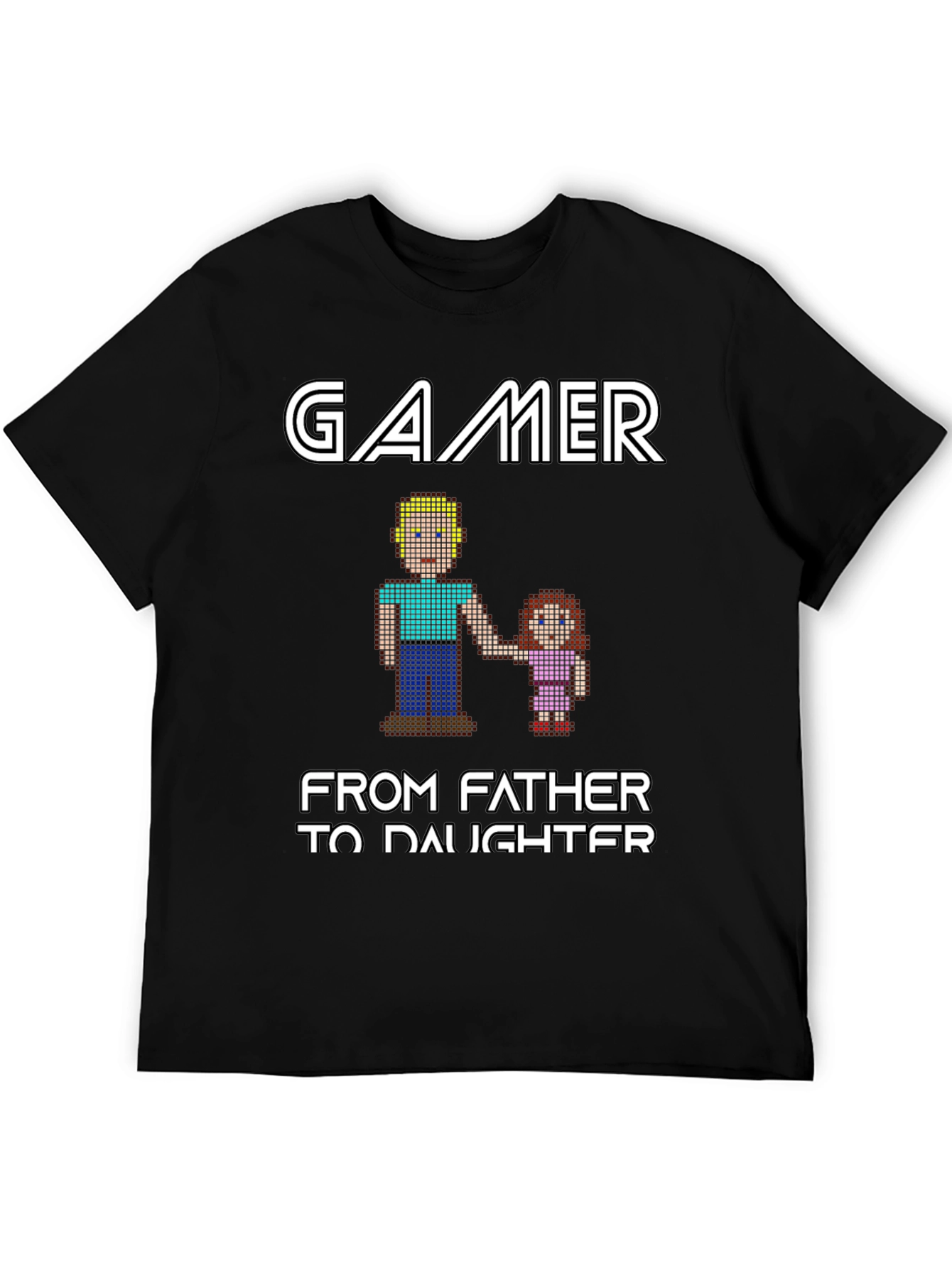 Gamer Father Daughter T-Shirt