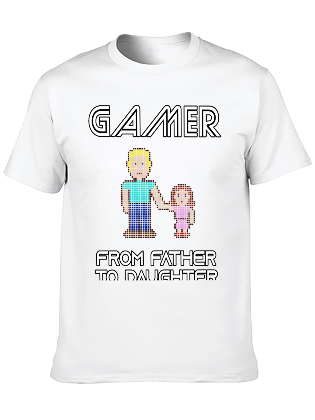 Gamer Father Daughter T-Shirt