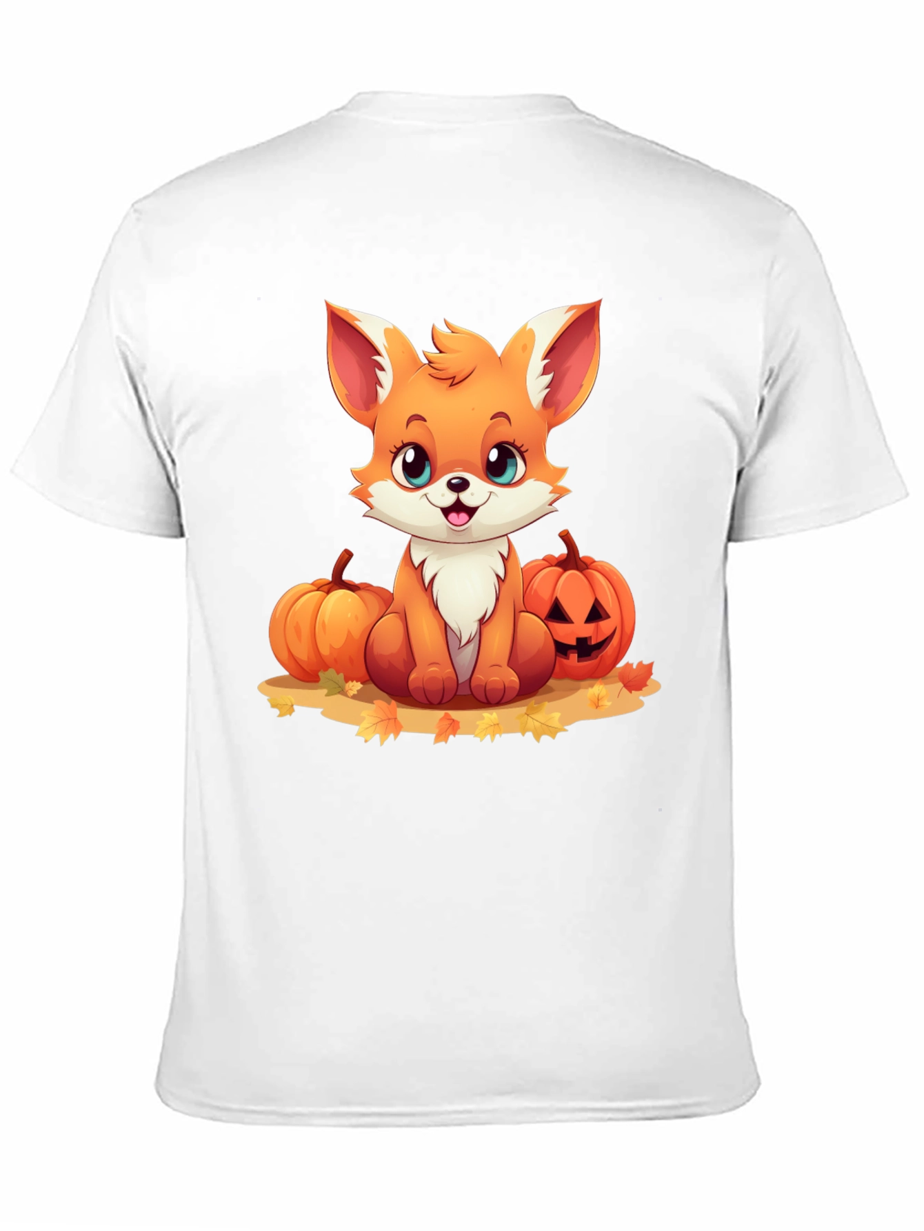 Cute Fox Halloween Graphic Tee