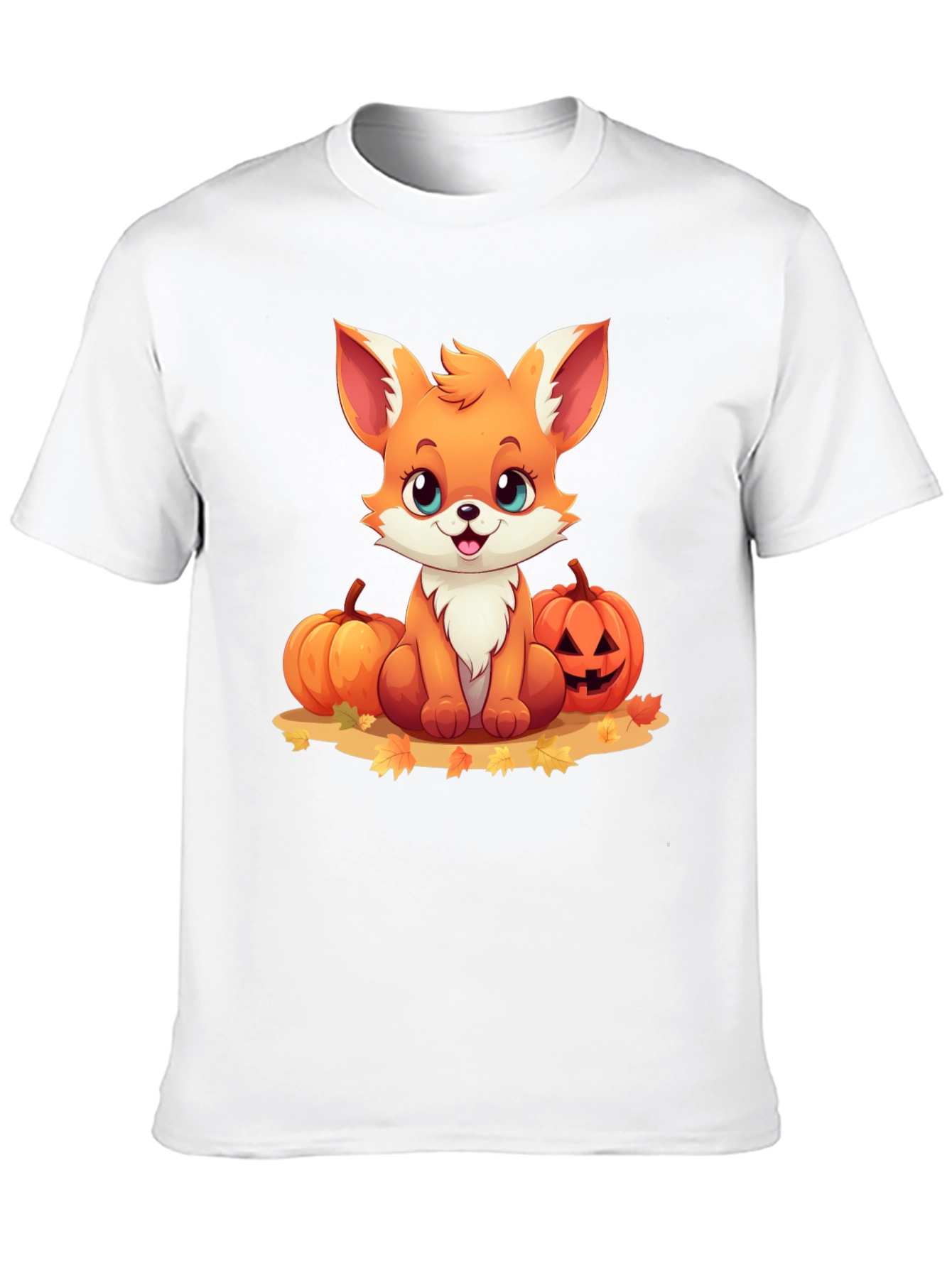 Cute Fox Halloween Graphic Tee