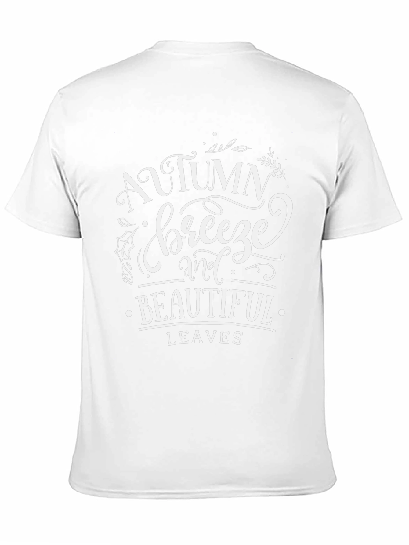 Autumn Breeze T-Shirt - Beautiful Fall Leaves Design