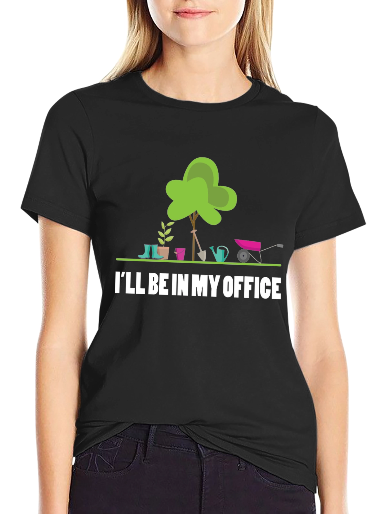 Gardeners Office T-Shirt - Gardening Gift