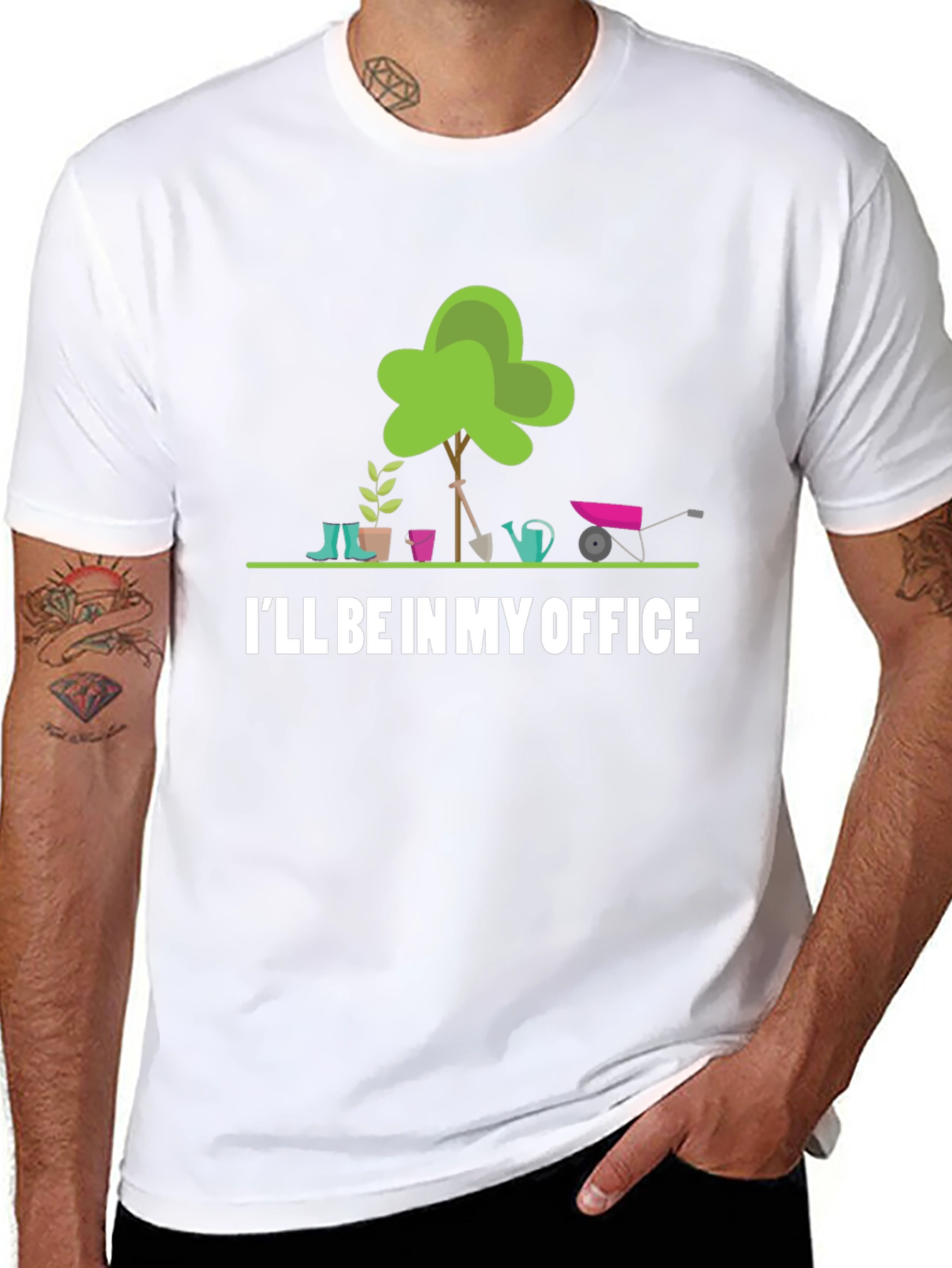 Gardeners Office T-Shirt - Gardening Gift