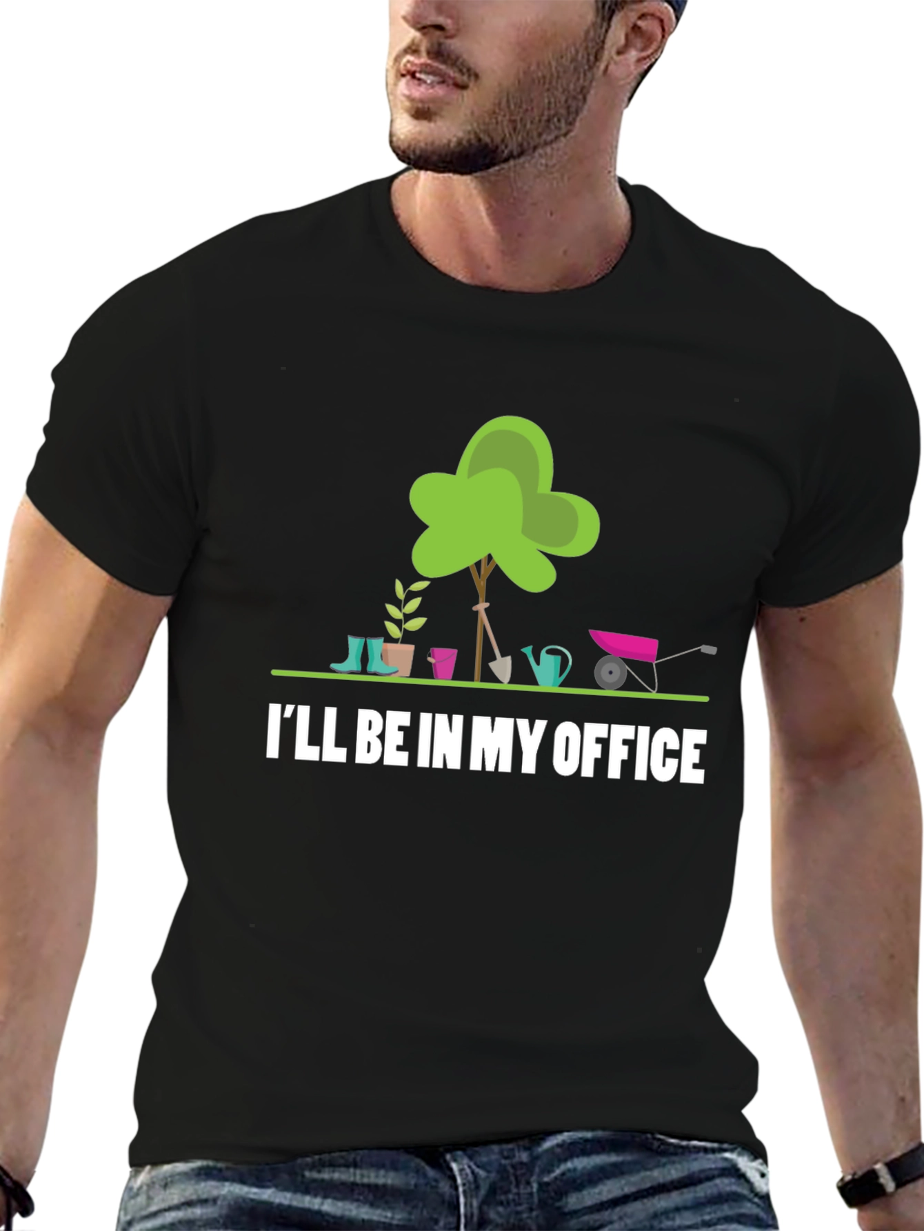 Gardeners Office T-Shirt - Gardening Gift