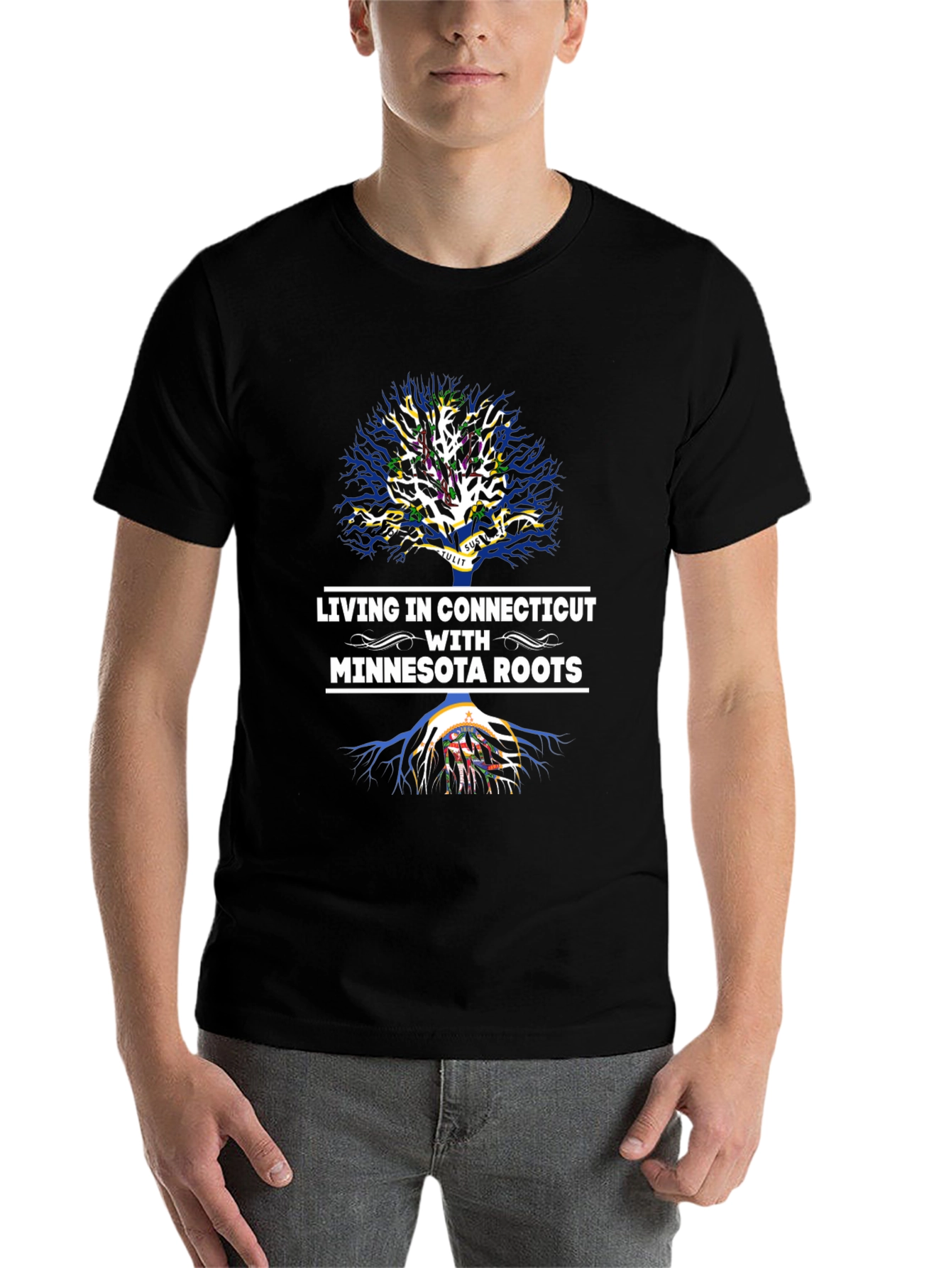 Connecticut Living Minnesota Roots Graphic T-Shirt