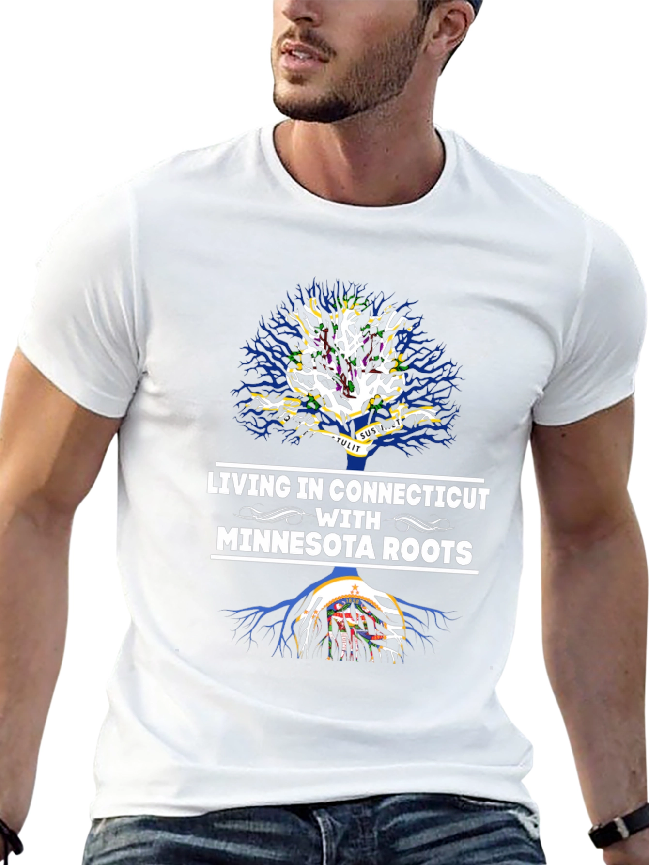 Connecticut Living Minnesota Roots Graphic T-Shirt