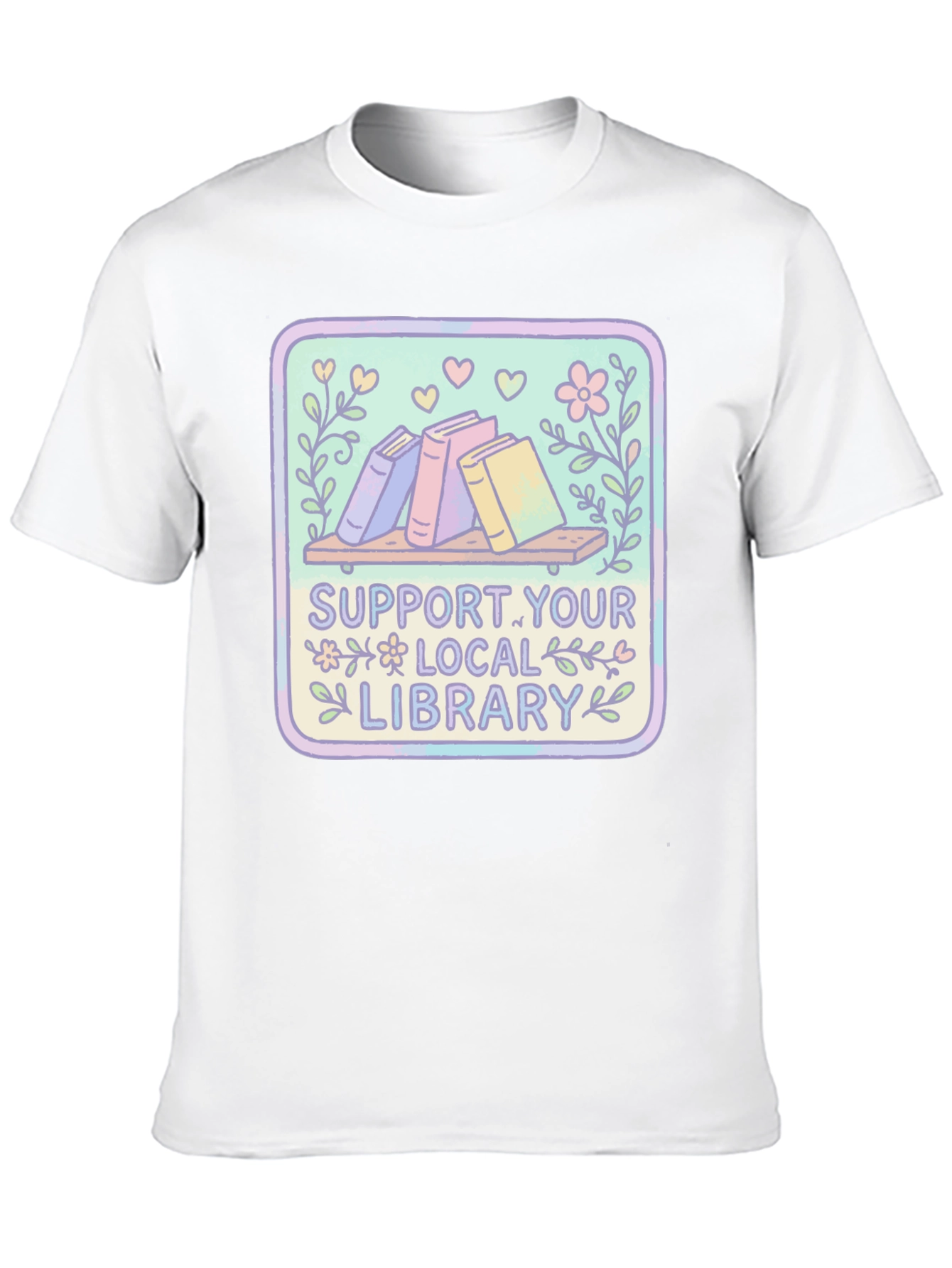Support Your Local Library Graphic Tee