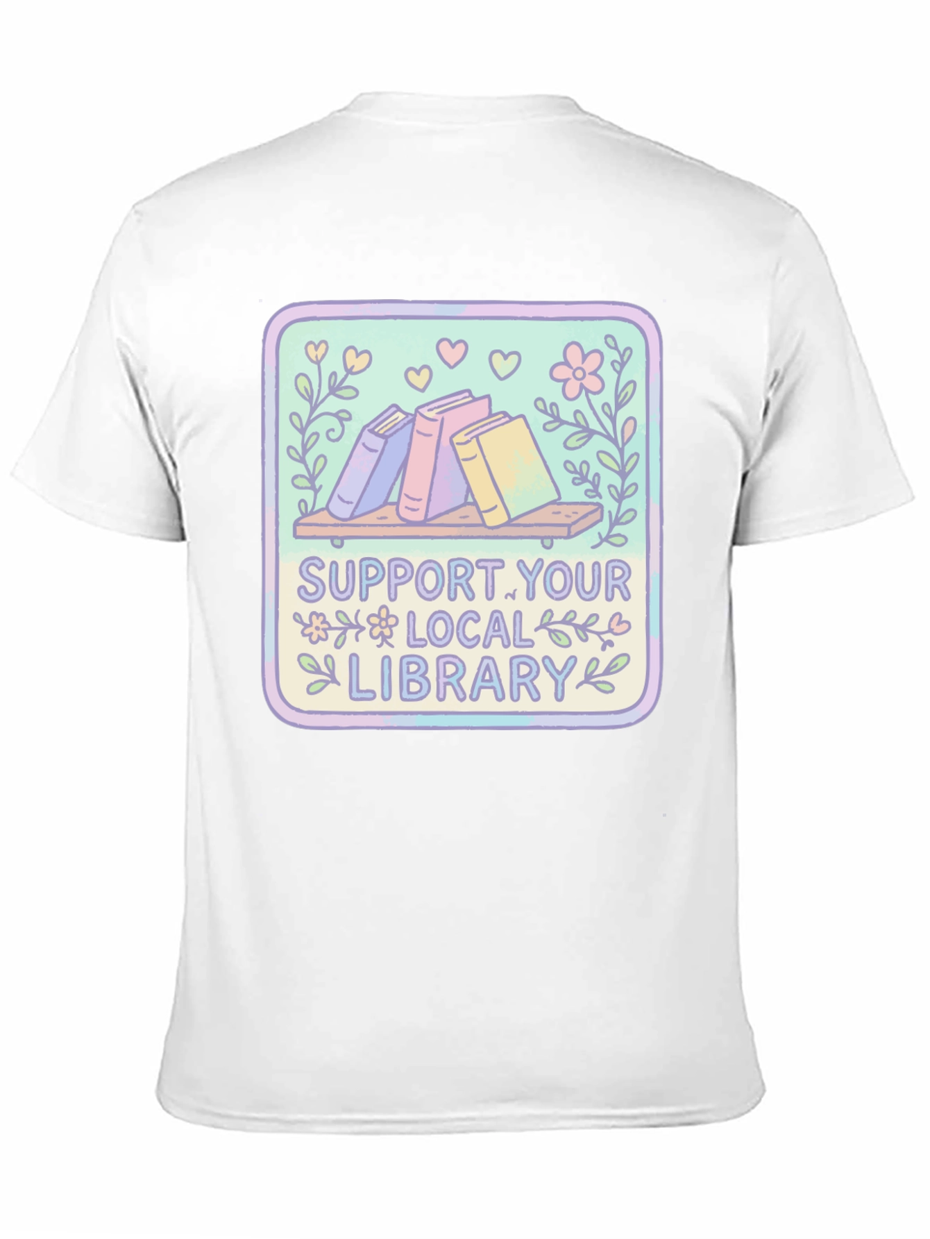 Support Your Local Library Graphic Tee