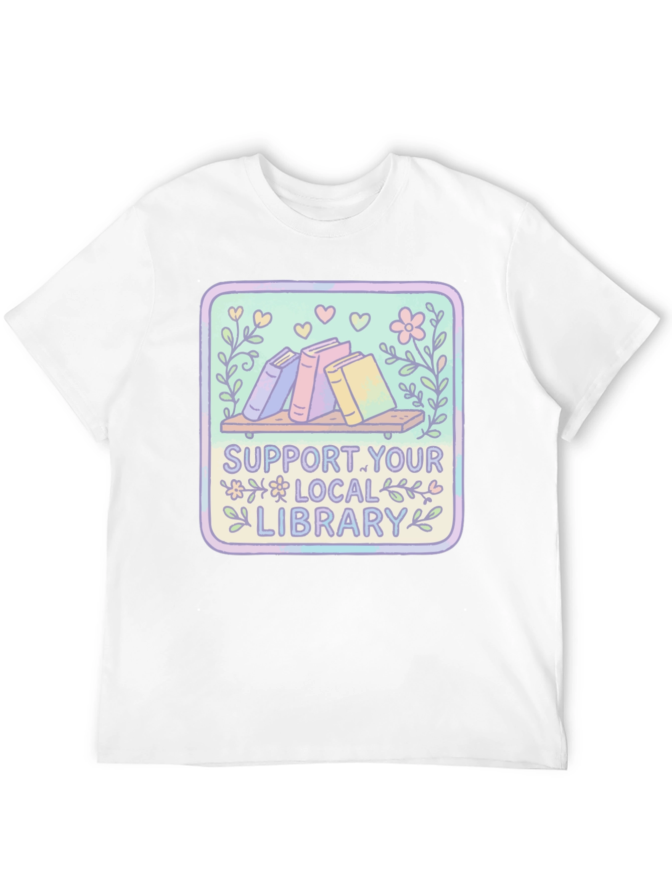 Support Your Local Library Graphic Tee
