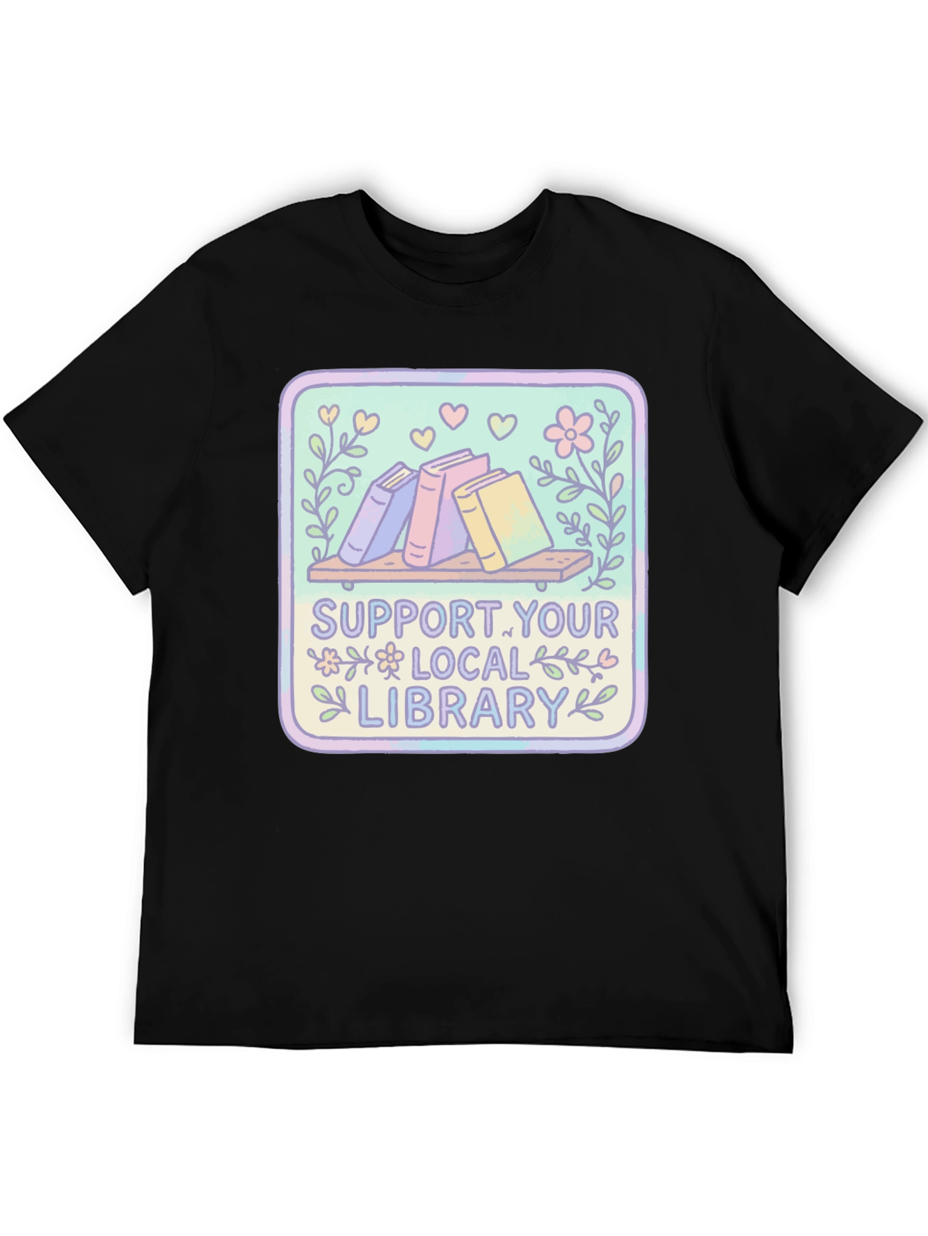 Support Your Local Library Graphic Tee