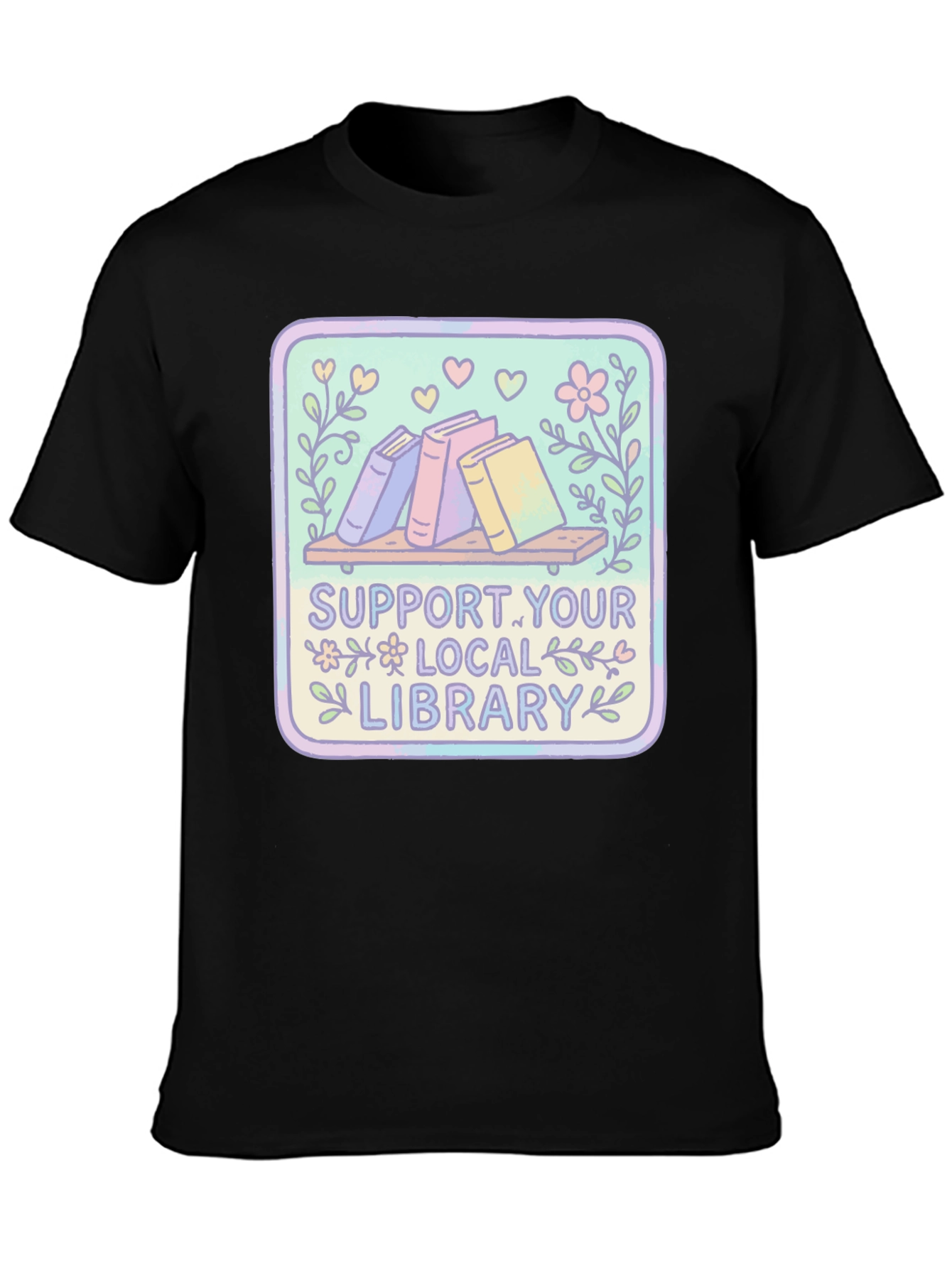 Support Your Local Library Graphic Tee