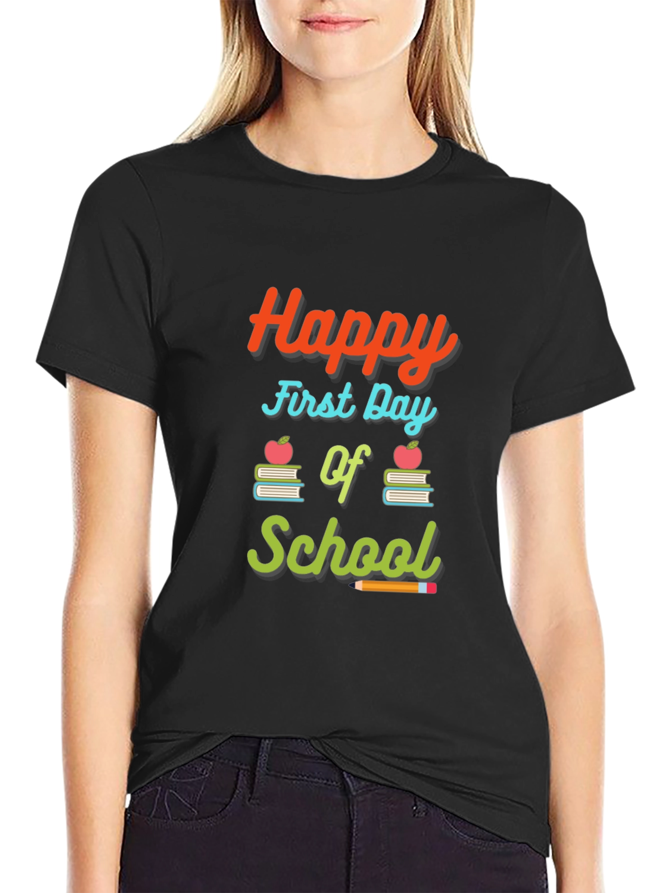 Happy First Day of School Graphic Tee