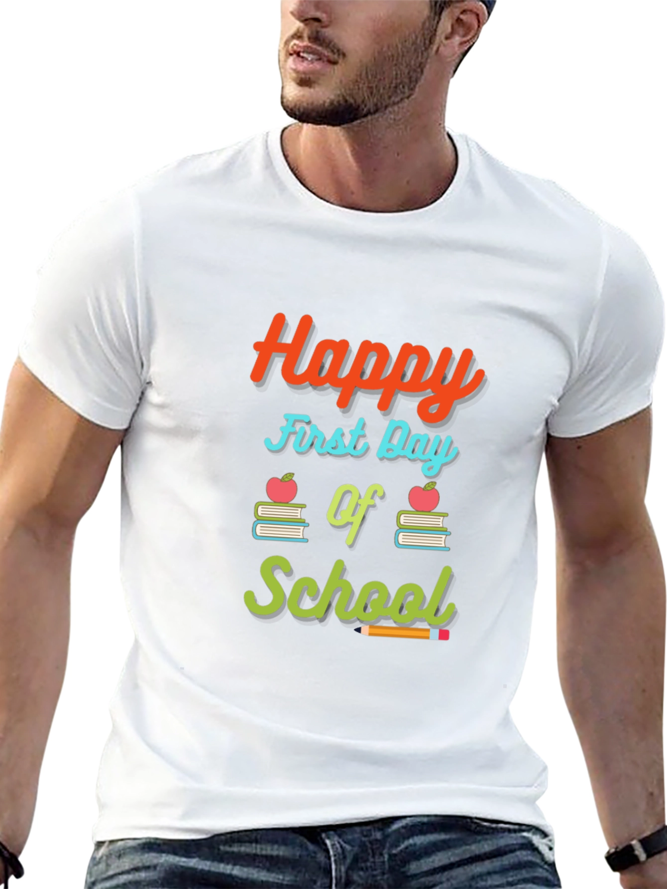 Happy First Day of School Graphic Tee
