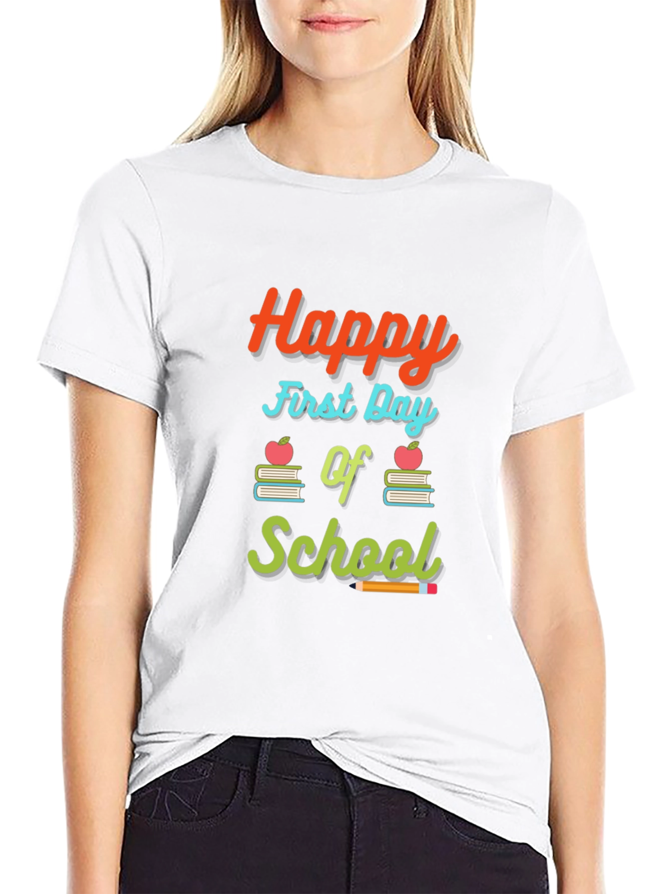 Happy First Day of School Graphic Tee