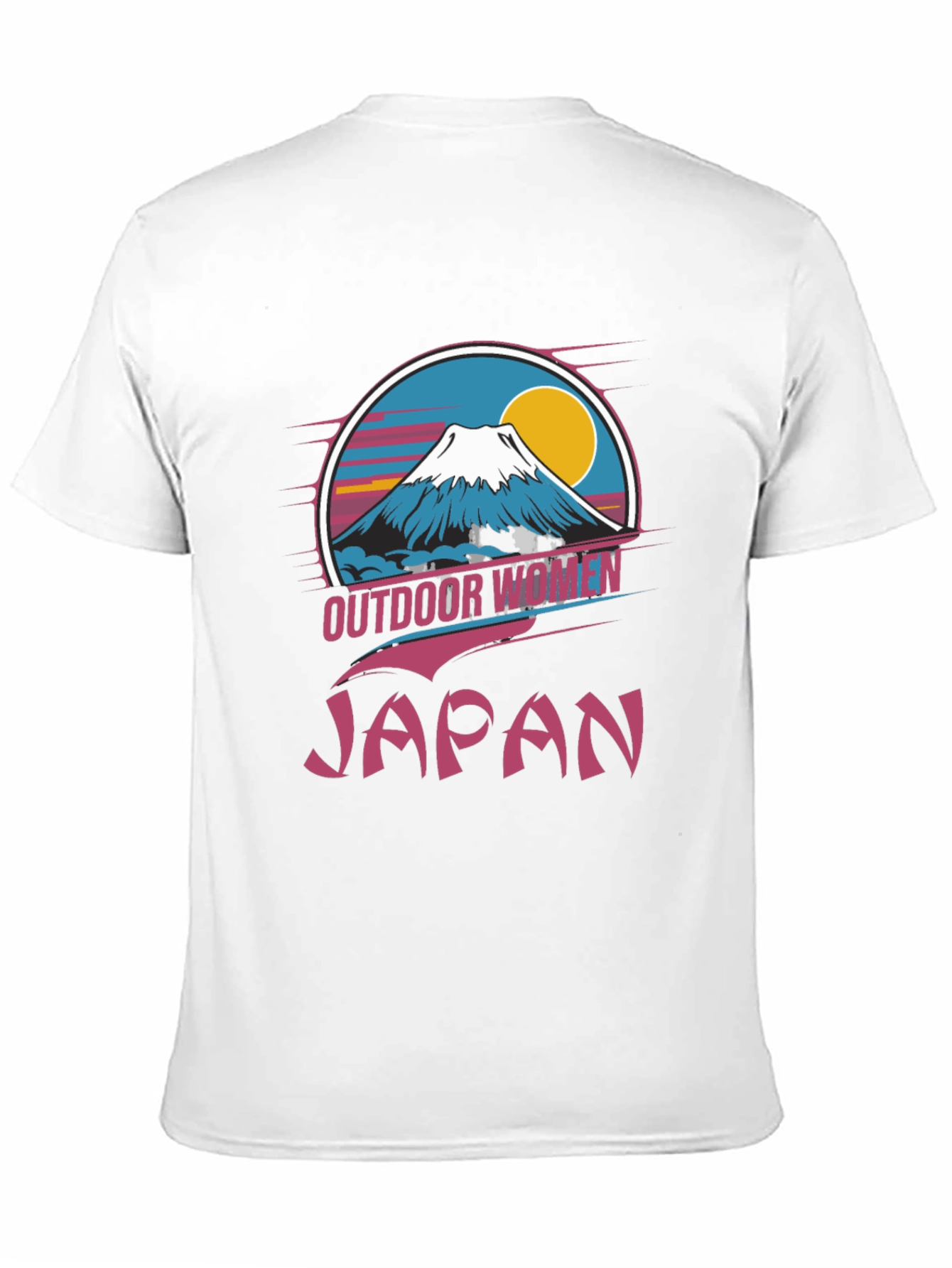 Outdoor Women Japan T-Shirt Black