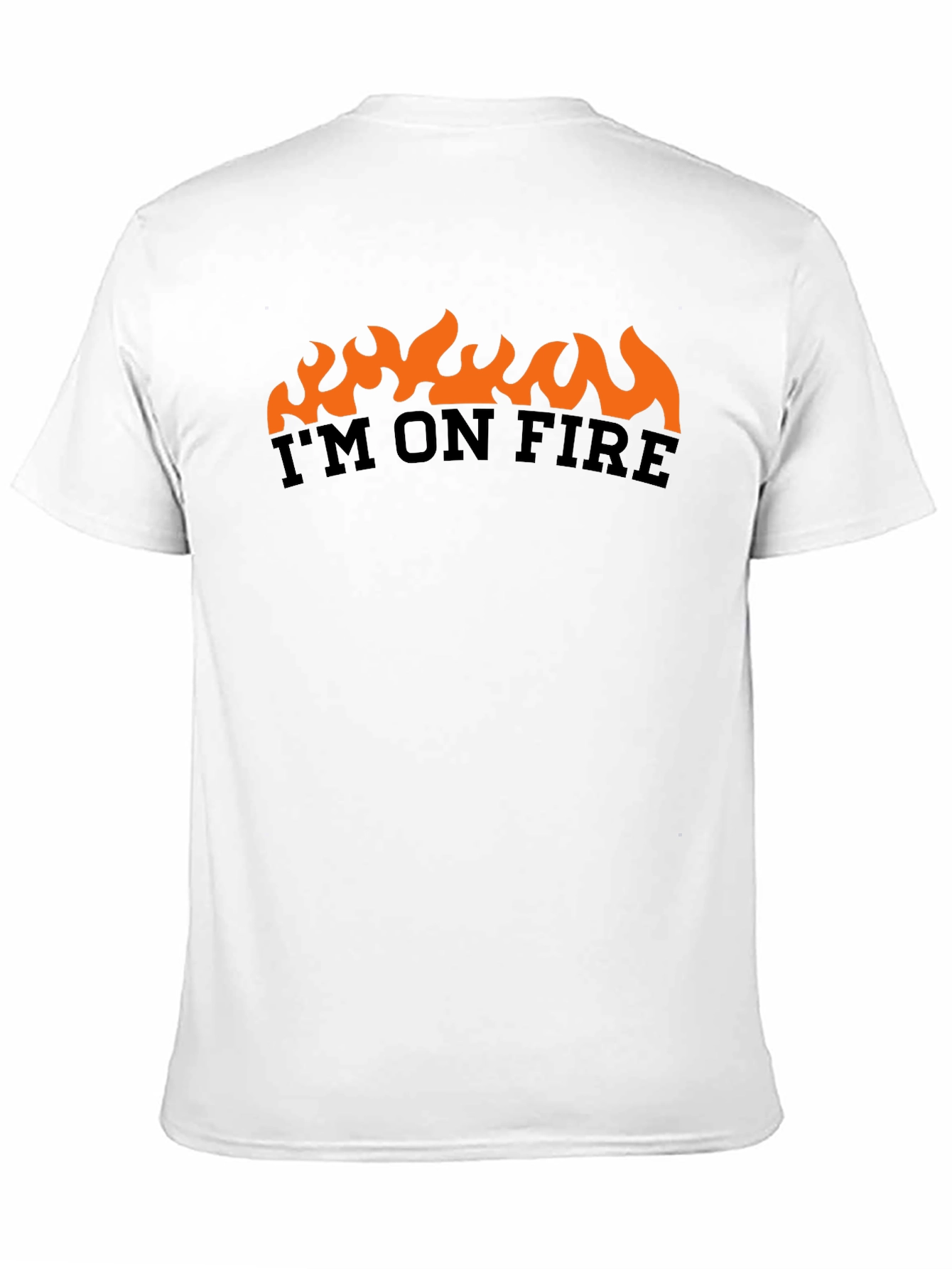Im On Fire Graphic T-Shirt - Black