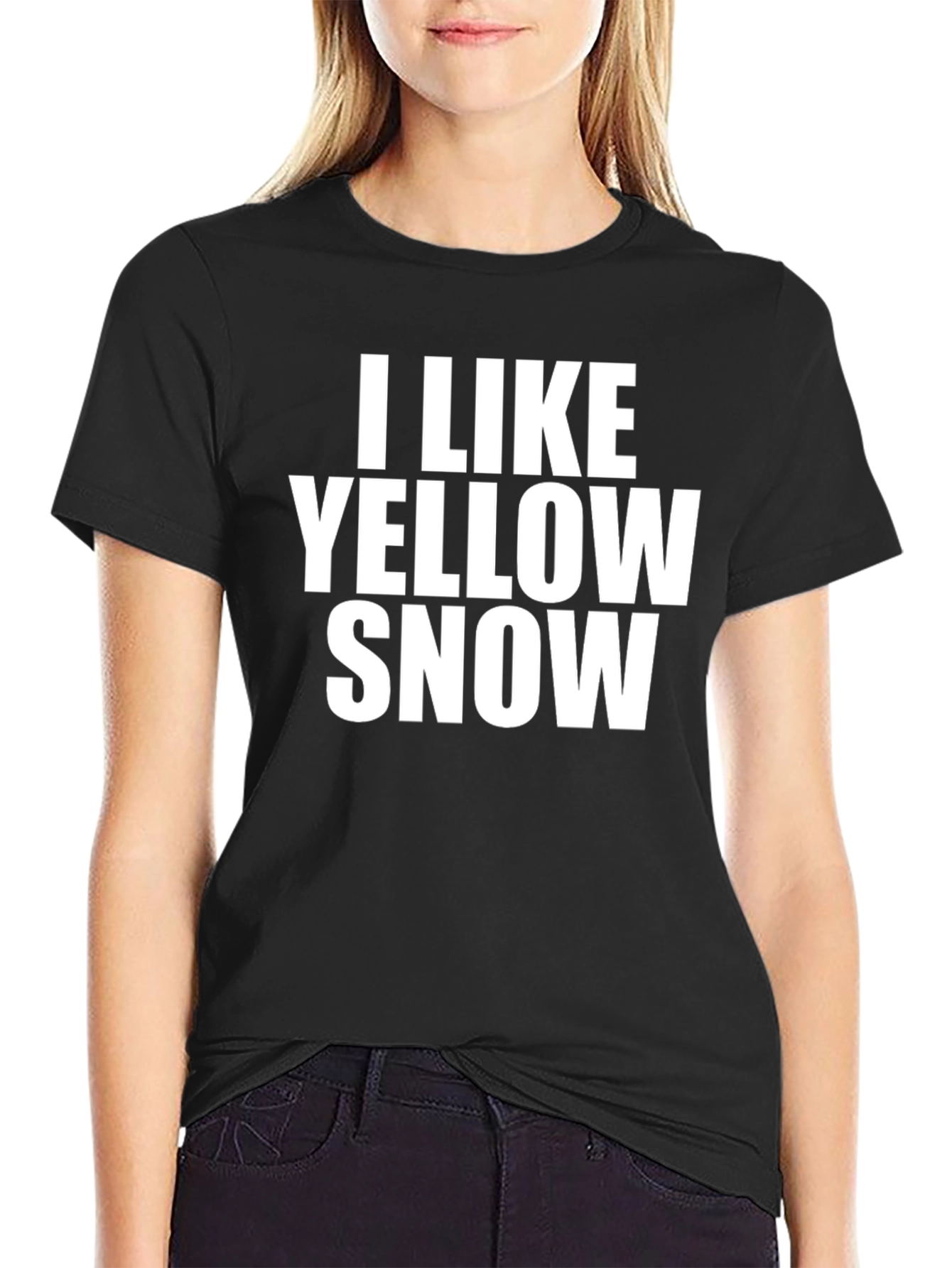 I Like Yellow Snow Novelty T-Shirt