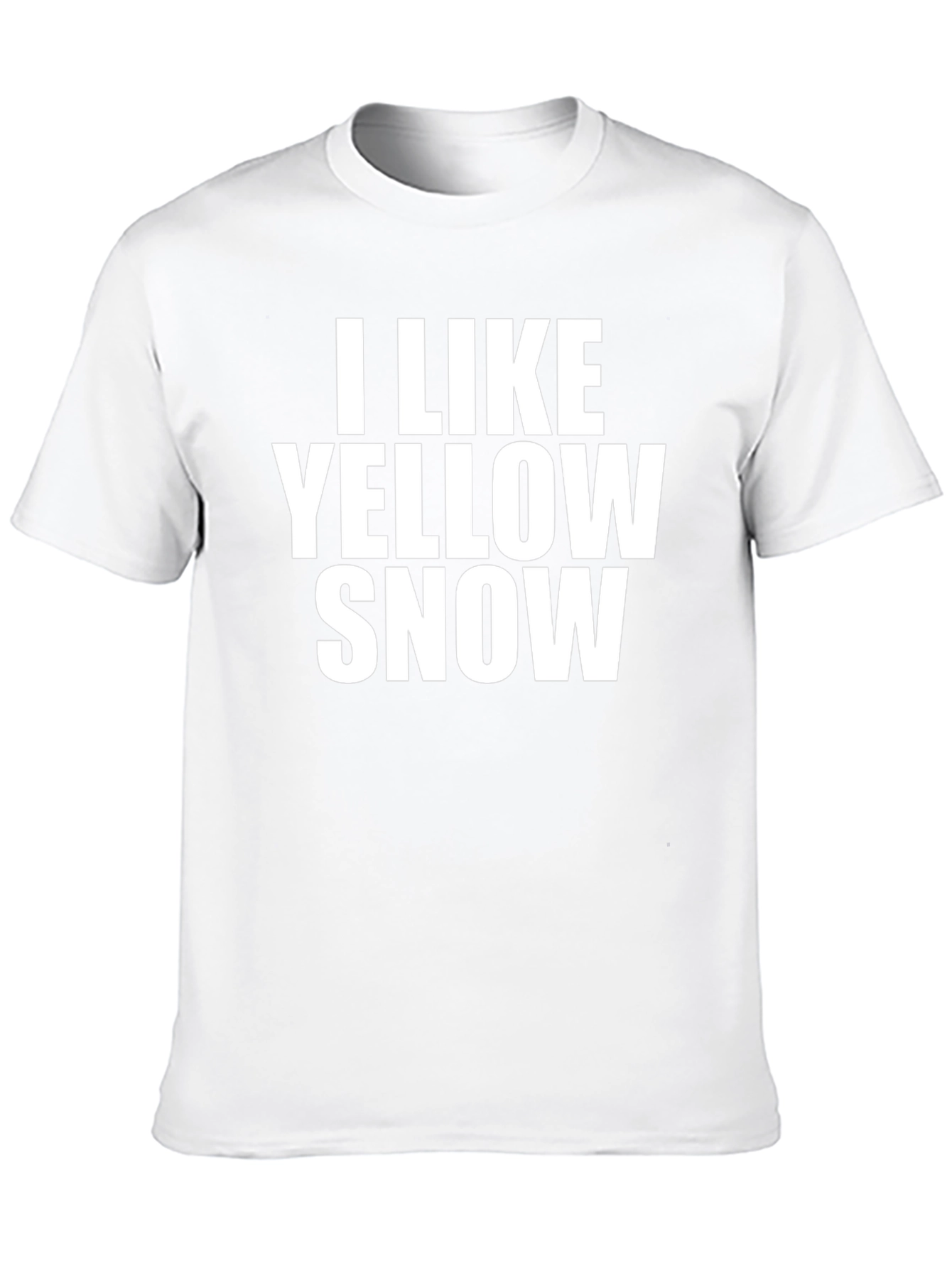 I Like Yellow Snow Novelty T-Shirt