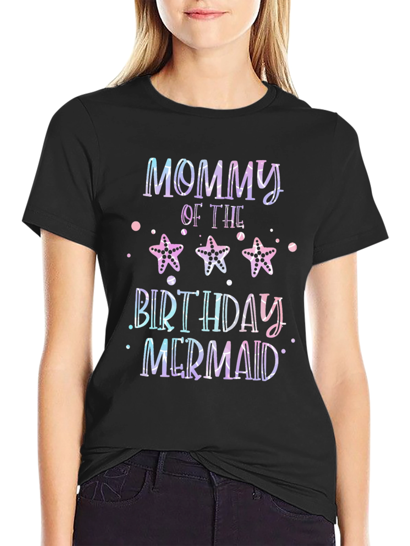 Mommy of the Birthday Mermaid T-Shirt